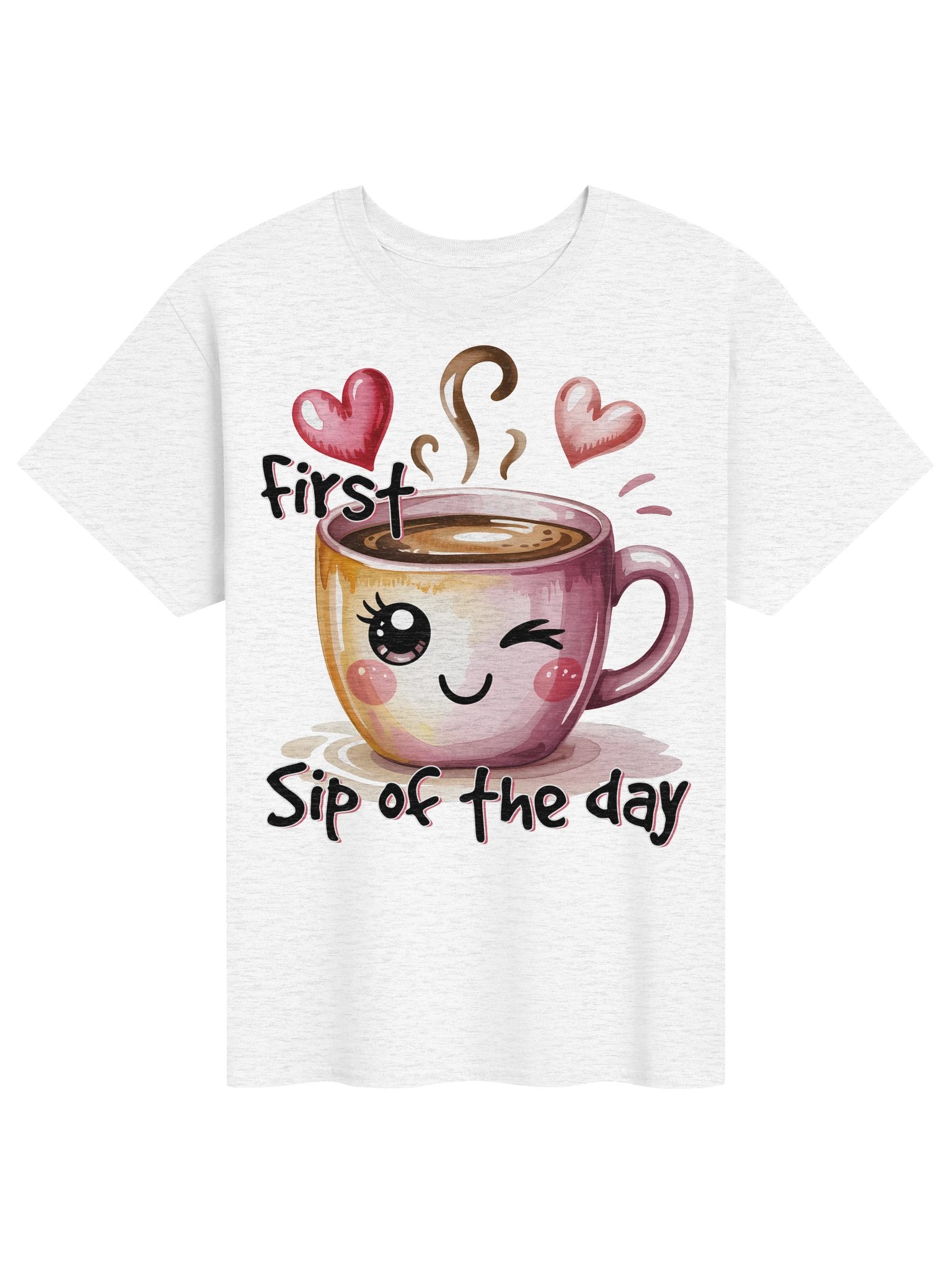 First Sip Of The Day Coffee T-Shirt product image (1)