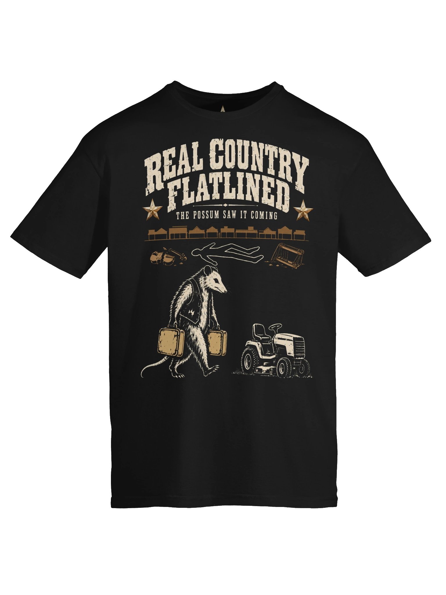 Real Country Flatlined Tee — Drop 005 product image (5)