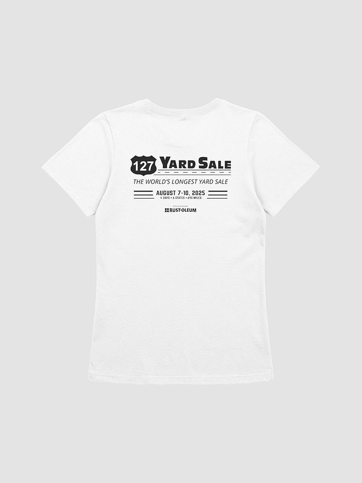127 Yard Sale (2025) Vintage - Bella+Canvas Women's Supersoft Relaxed-fit T-Shirt - White product image (2)