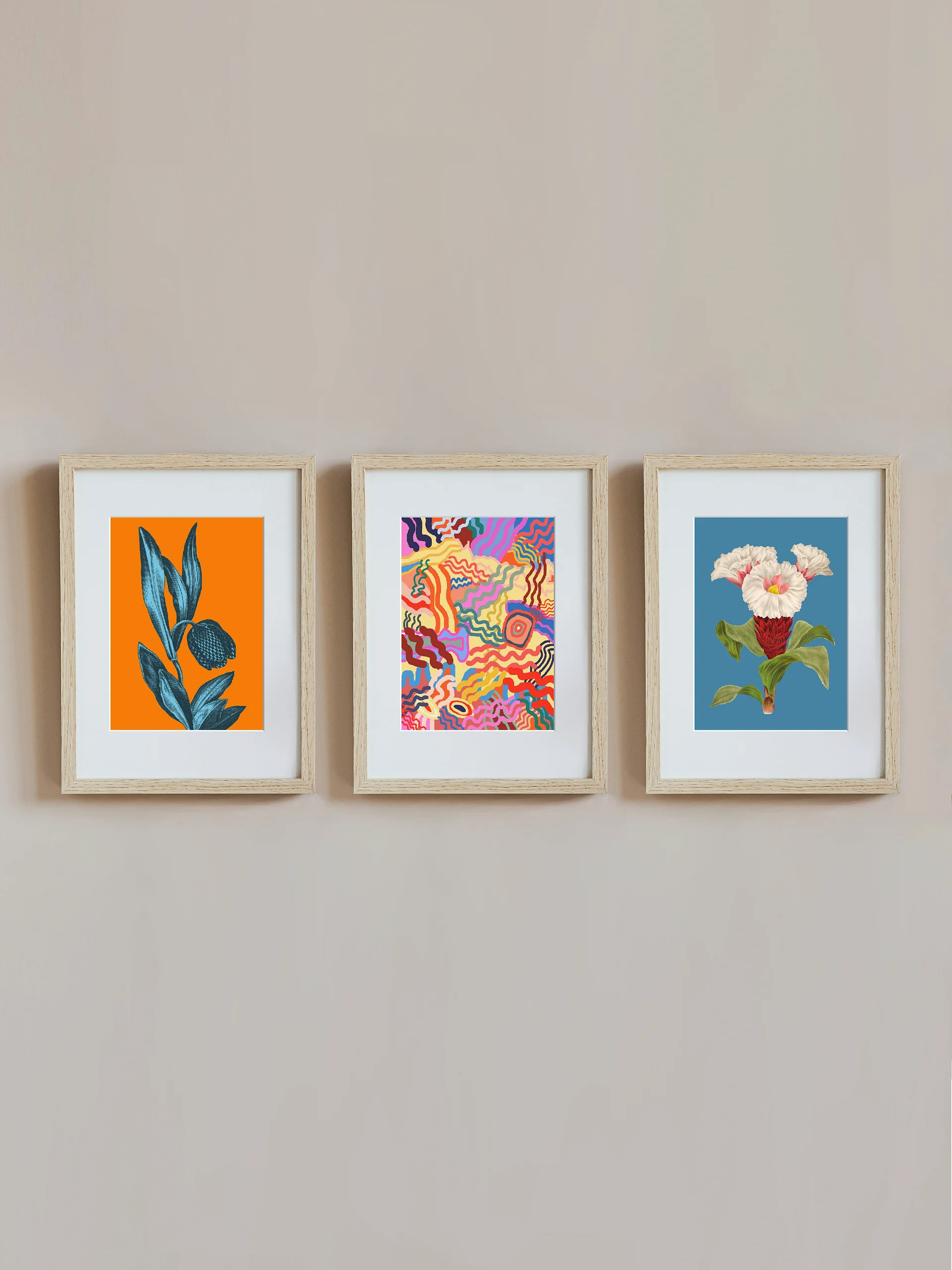 Bold Colourful Triptych product image (1)