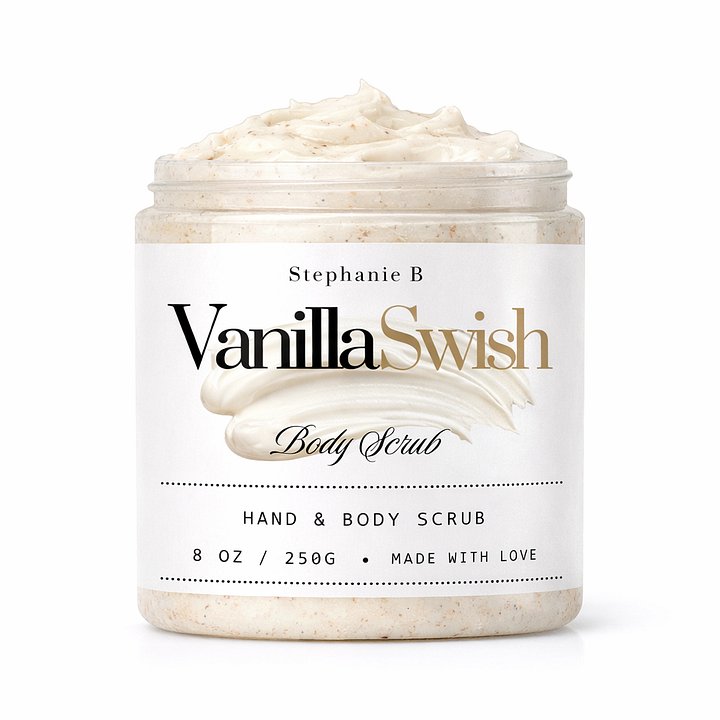 'Vanilla Swish' Body Scrub product image (1)