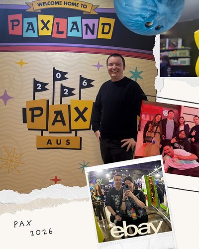 Another year another PAX!

This year I had the great honour of being invited to PAX as a Content Creator! This was a huge dre...