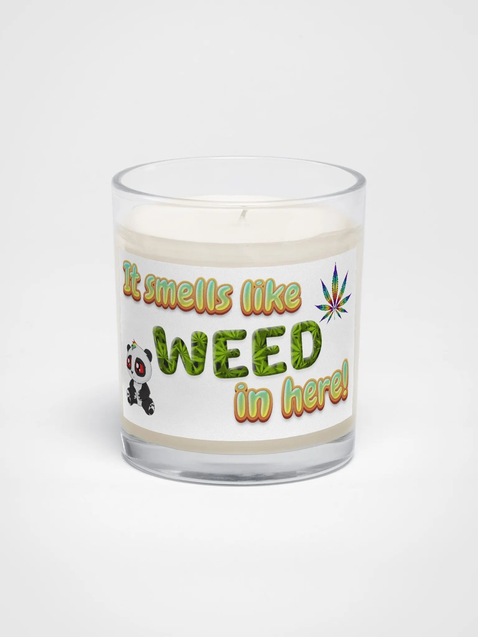 Smells like WEED! Candle product image (1)