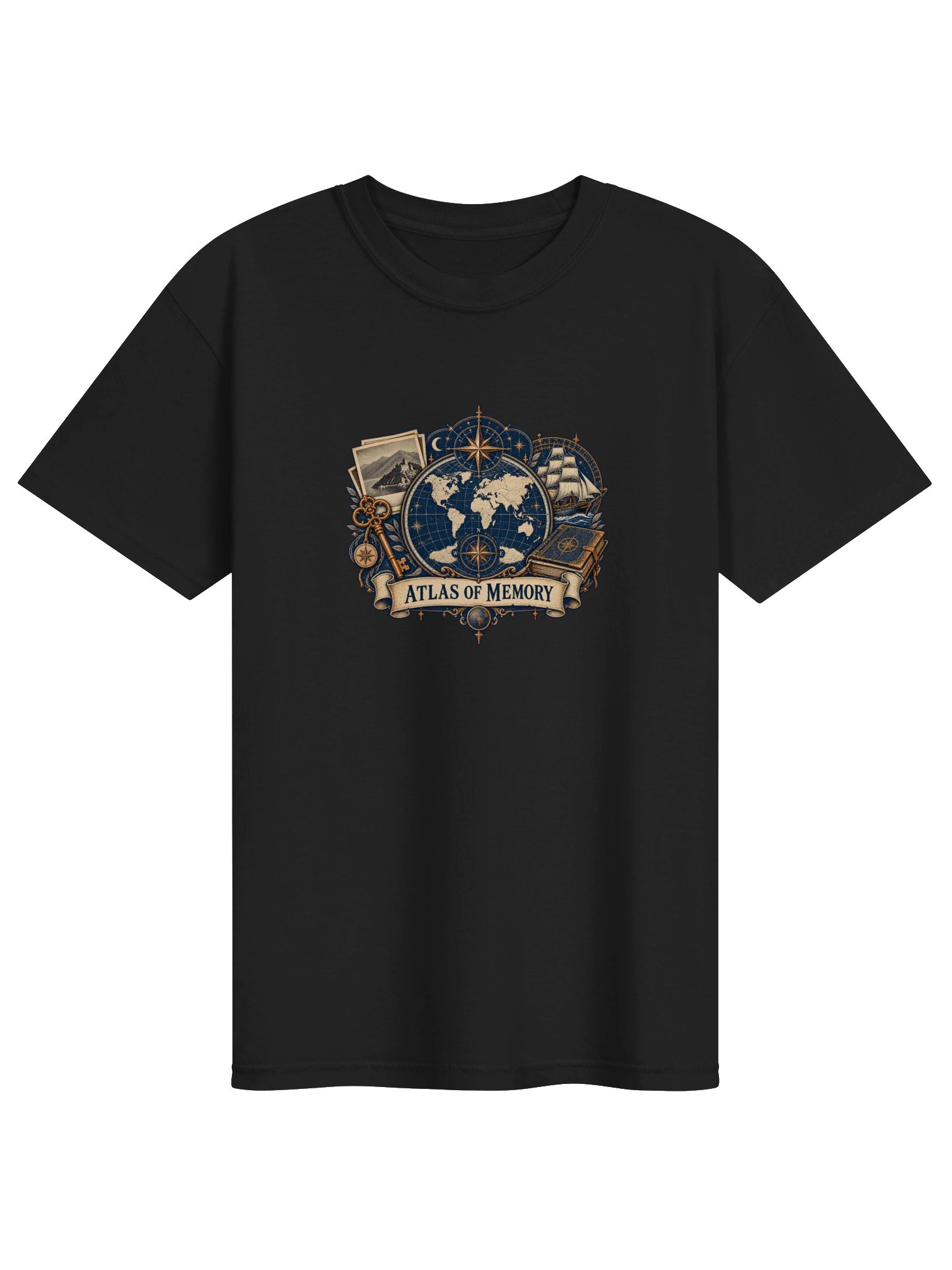 Atlas of Memory Vintage Travel Tee product image (4)