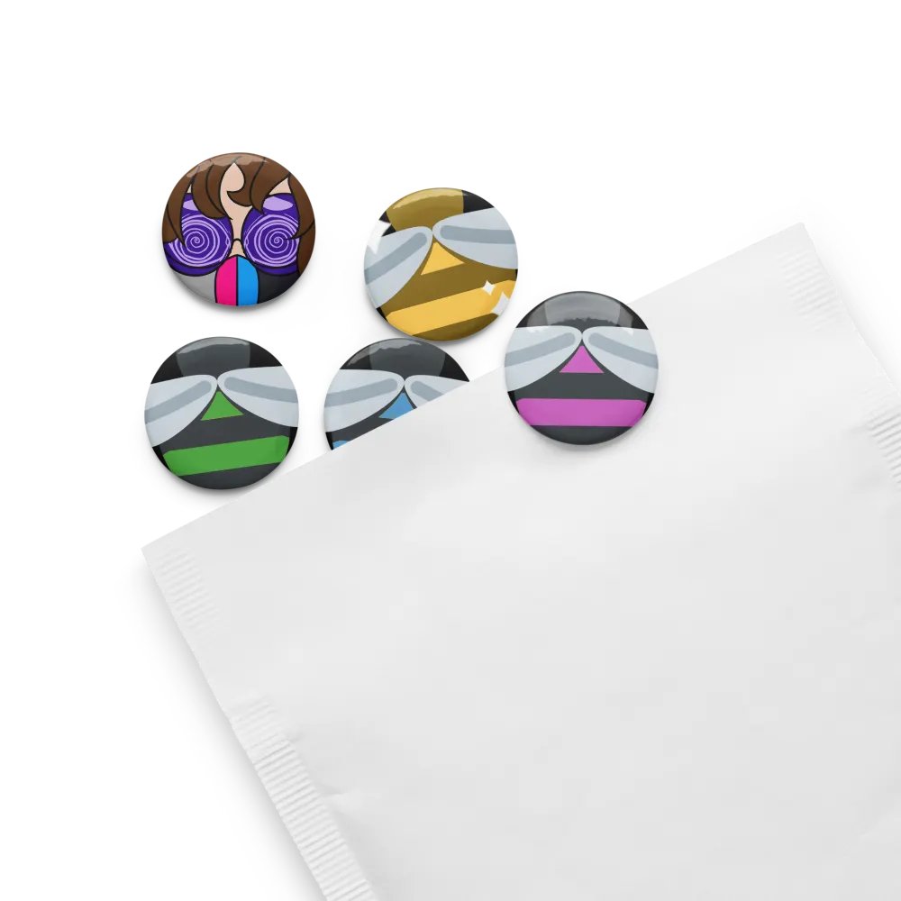 Angry Bees - Pin Set product image (13)