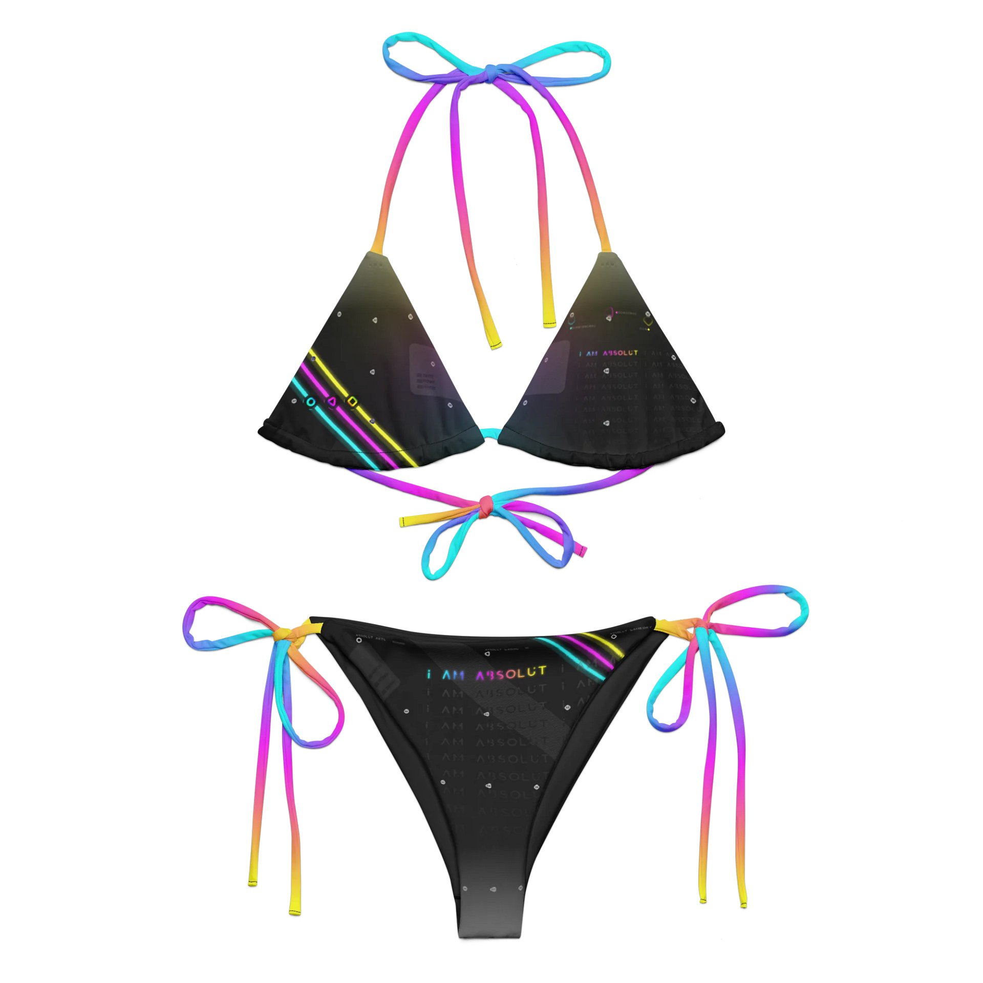 AbsolutRyan - Graphic - All-Over Print String Bikini (Set) product image (1)