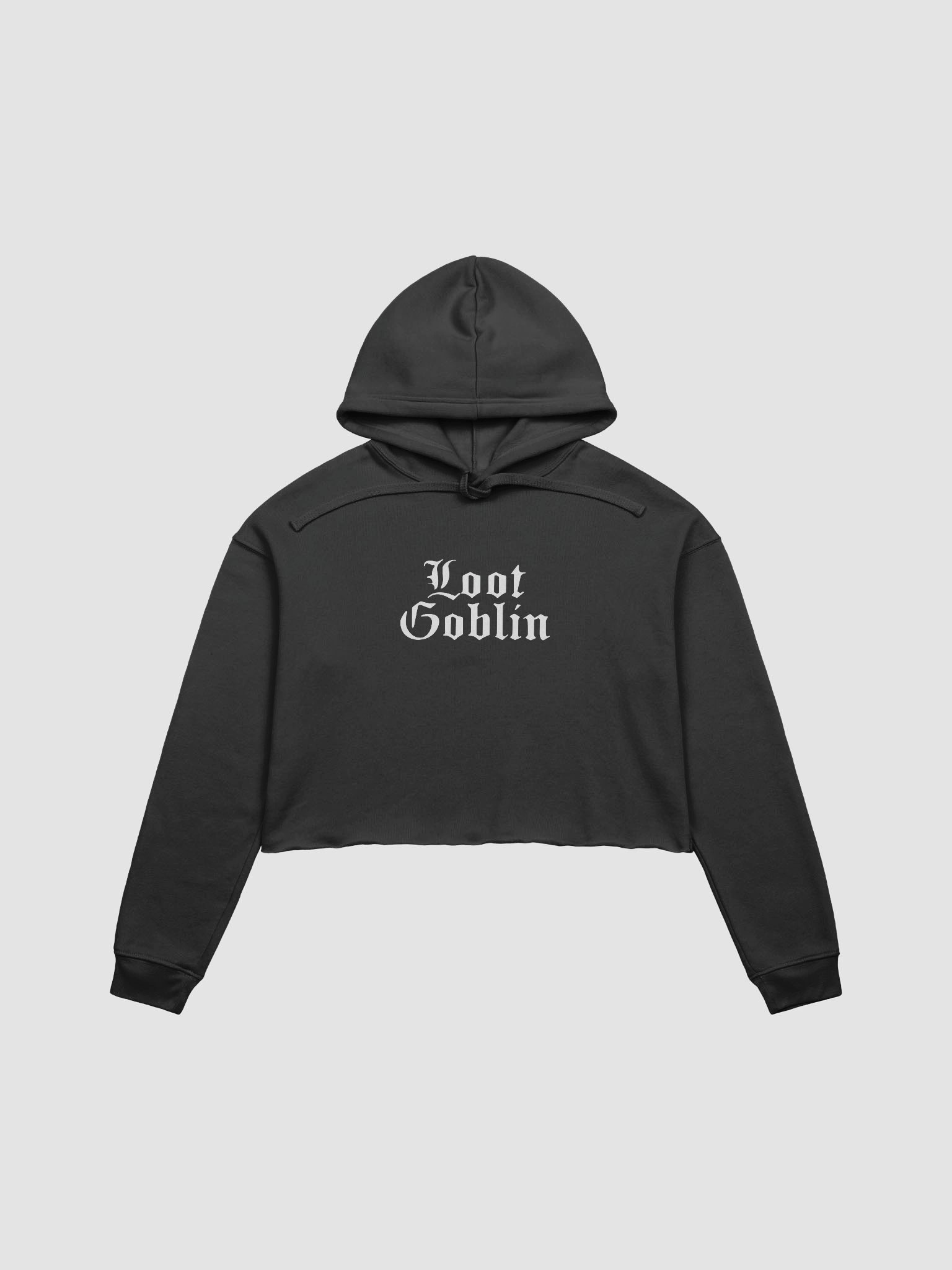 Loot Goblin || Crop Hoodie product image (1)