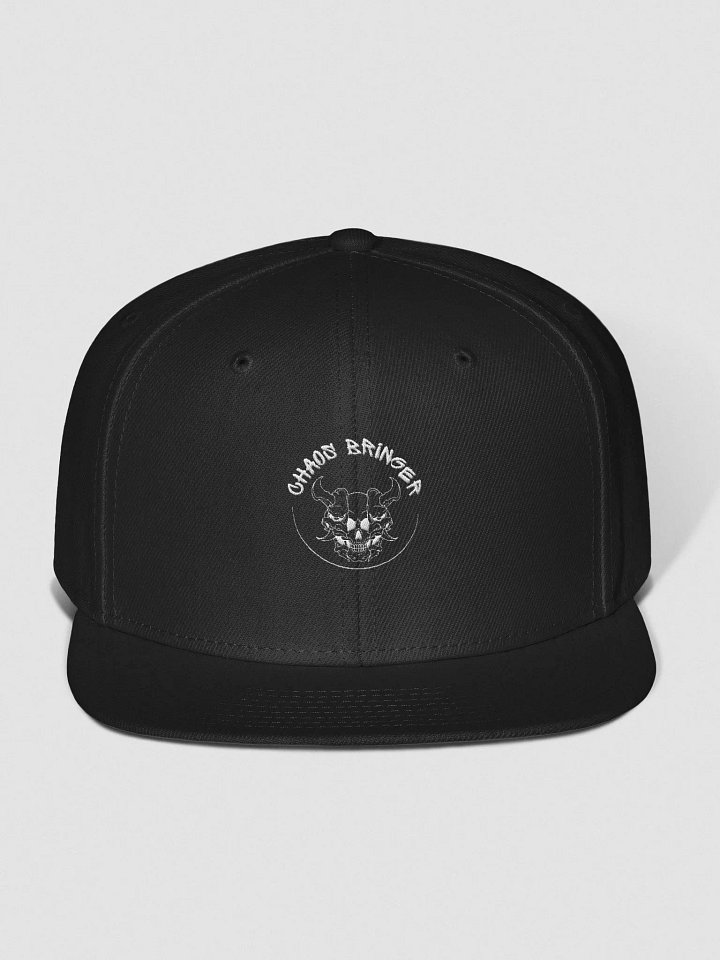 Pixel Cross Snapback Cap product image (1)