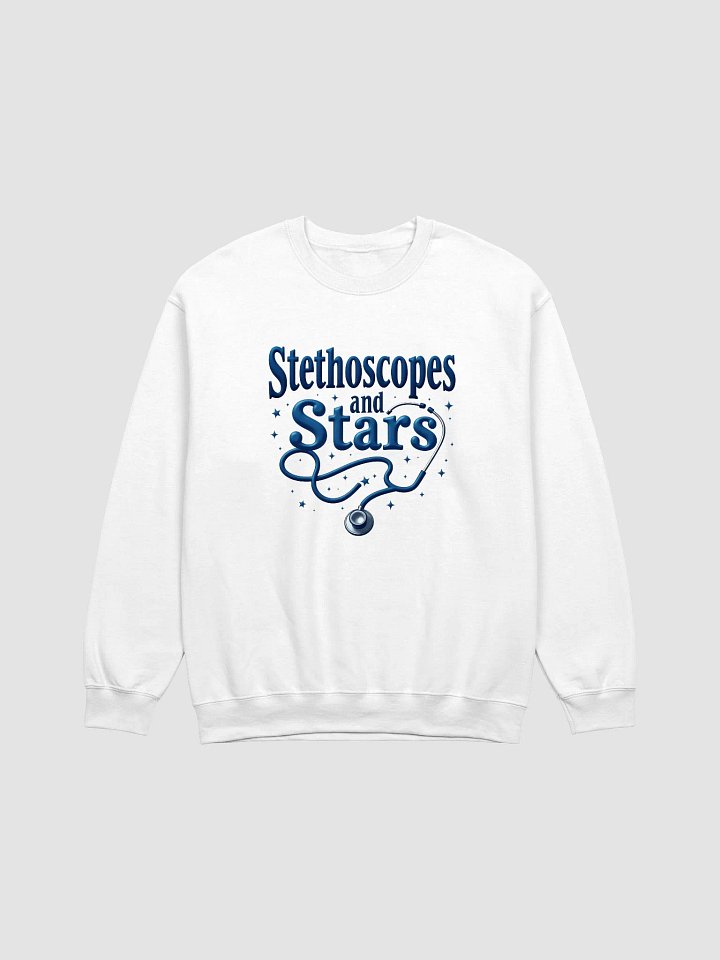 Stethoscopes and Stars Crewneck Sweatshirt product image (4)