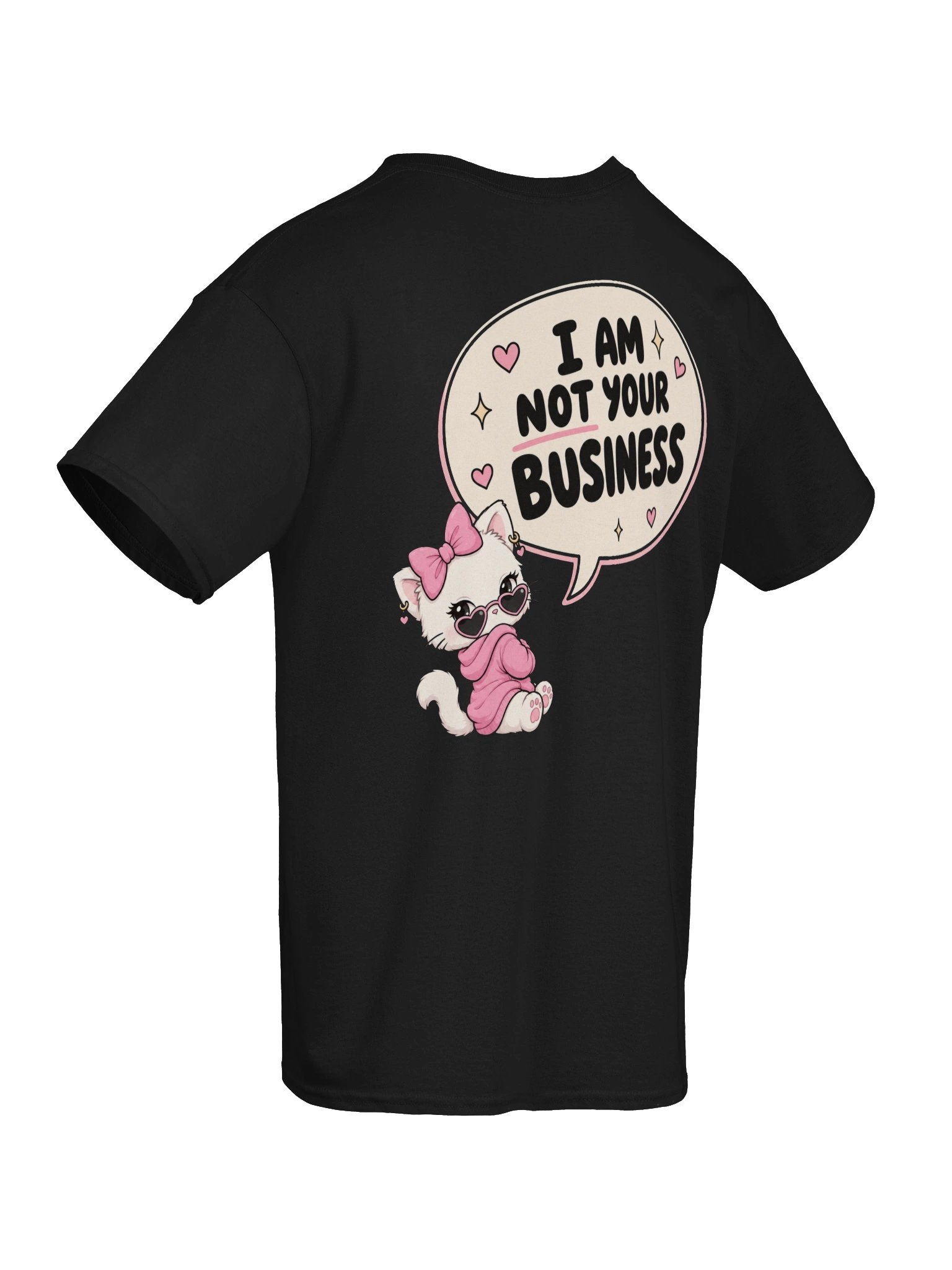 Cat I Am Not Your Business T-Shirt product image (3)