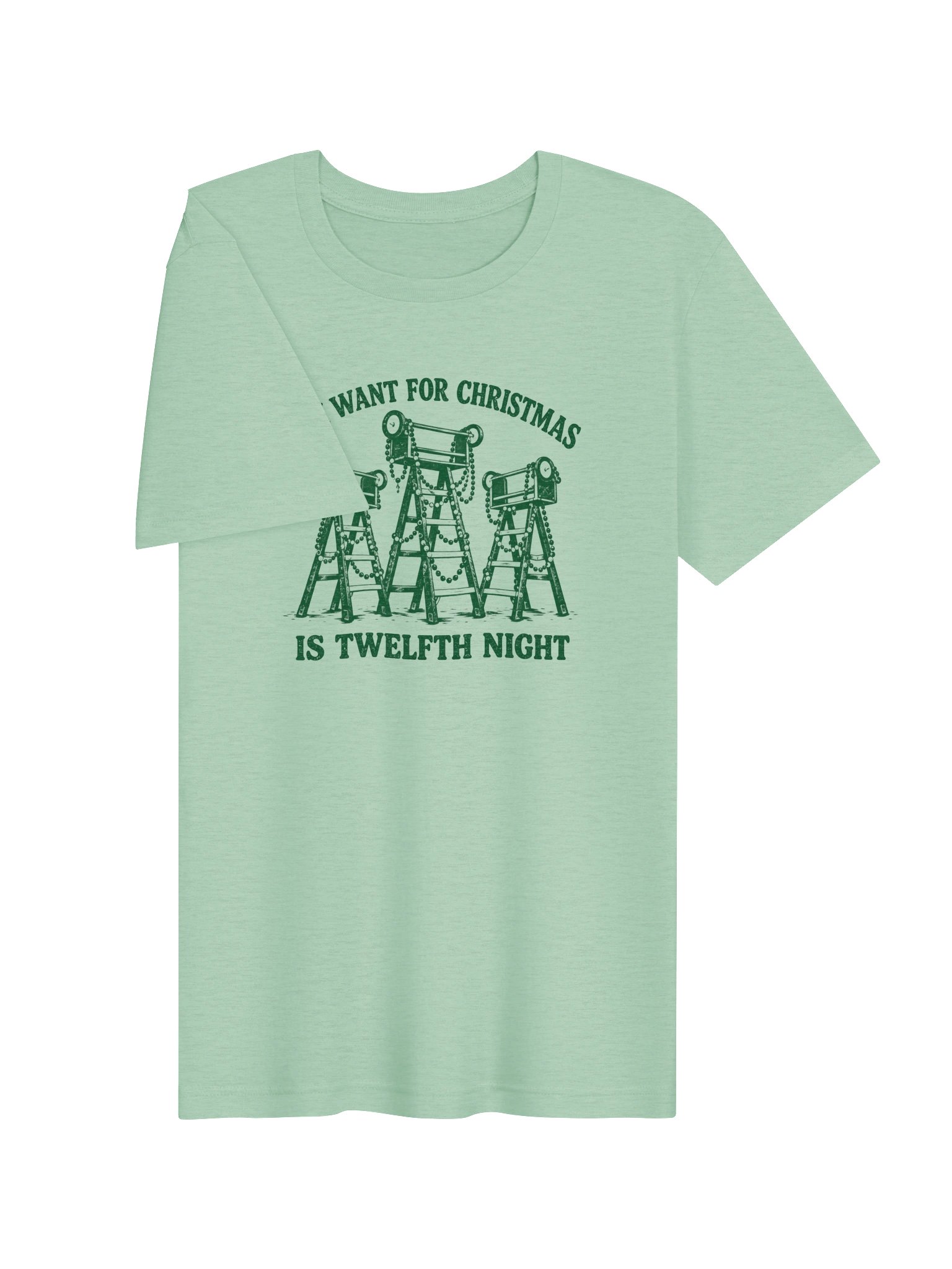 All I Want for Christmas Is Twelfth Night | New Orleans Holiday Unisex Shirt product image (59)