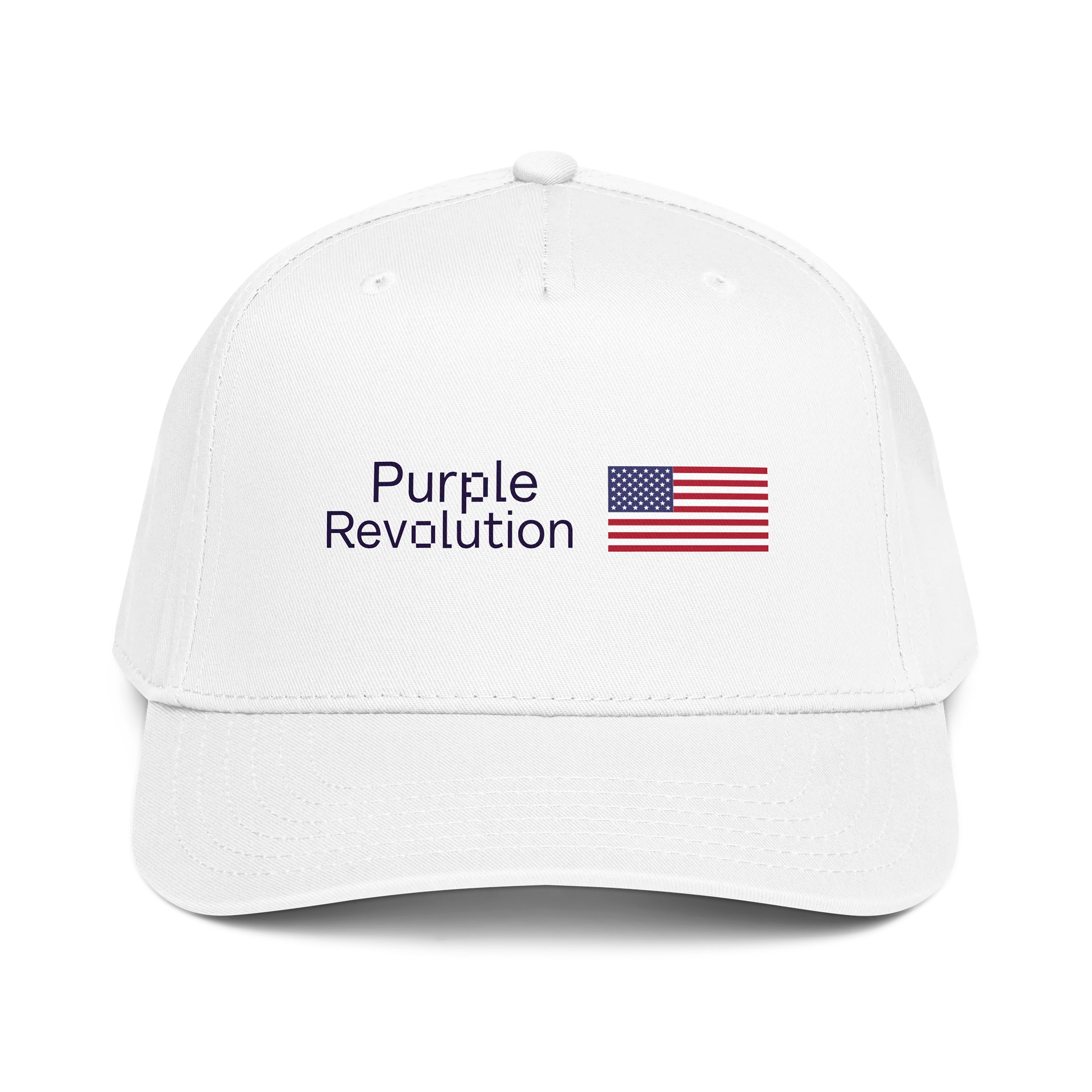 Purple Revolution American Flag Hat product image (1)