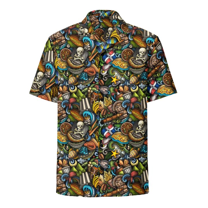 Nautical Skull Adventure Hawaiian Shirt product image (1)