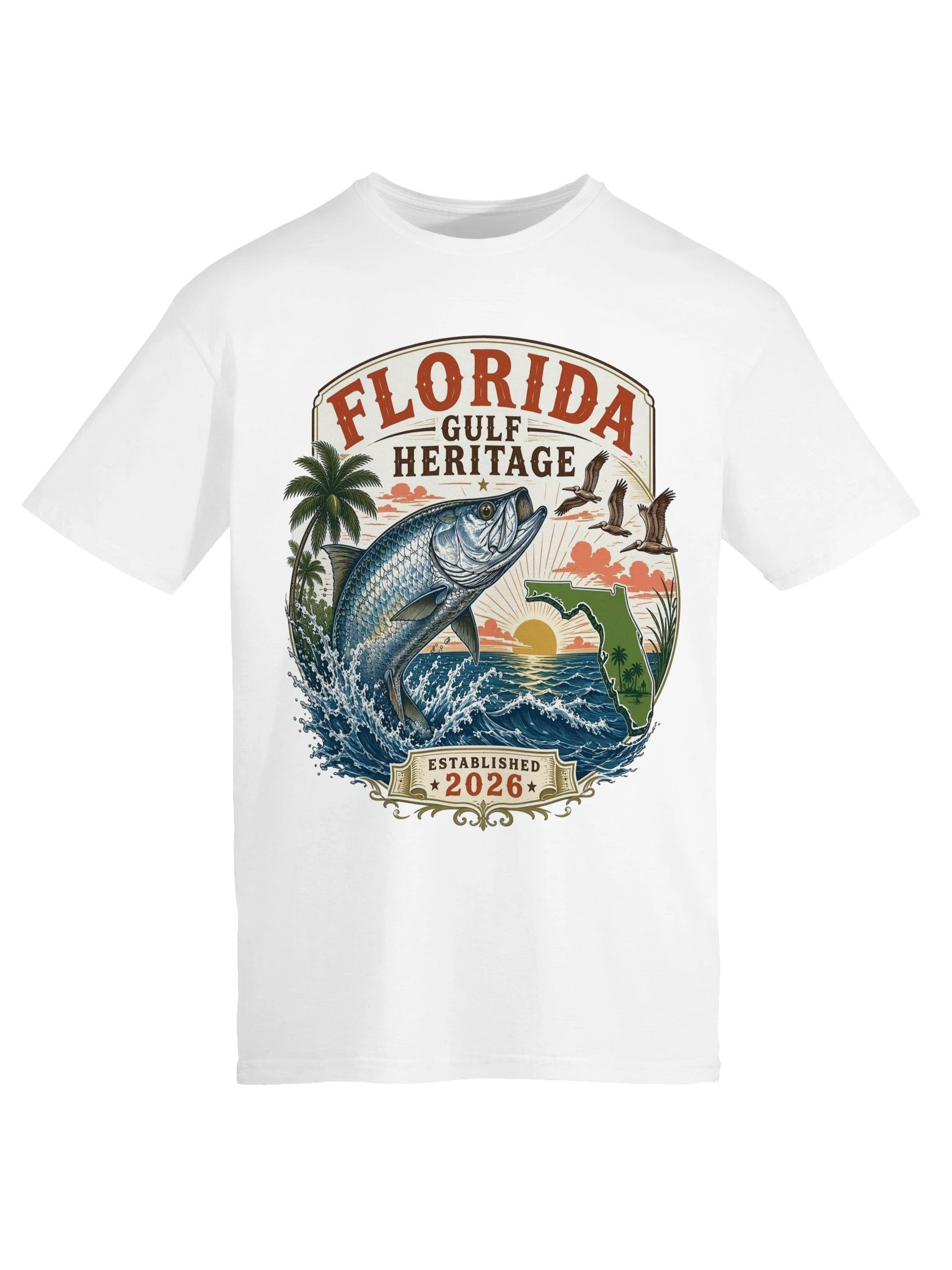 Florida Gulf Heritage T-Shirt product image (17)