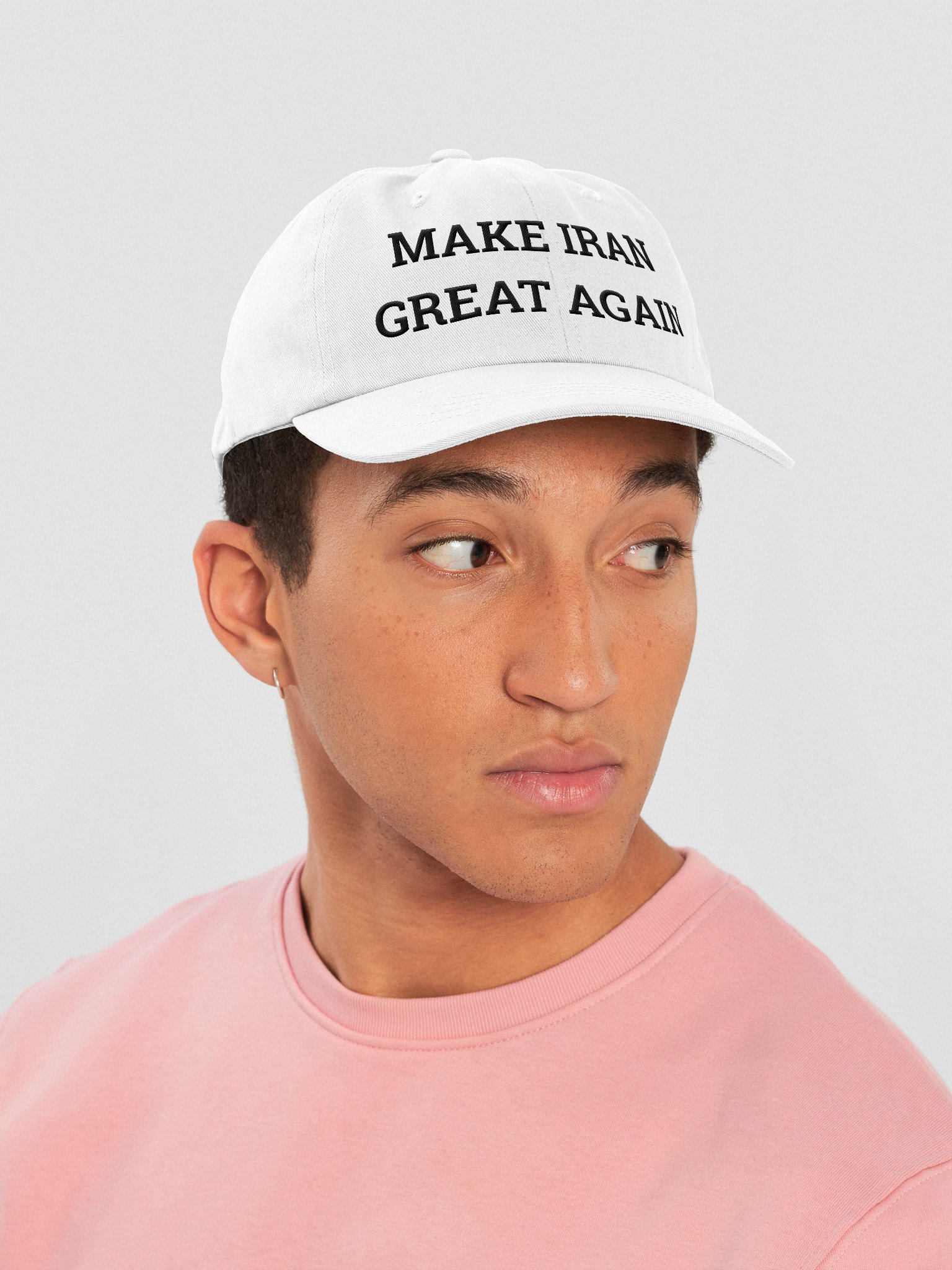 White MIGA cap/hat product image (6)