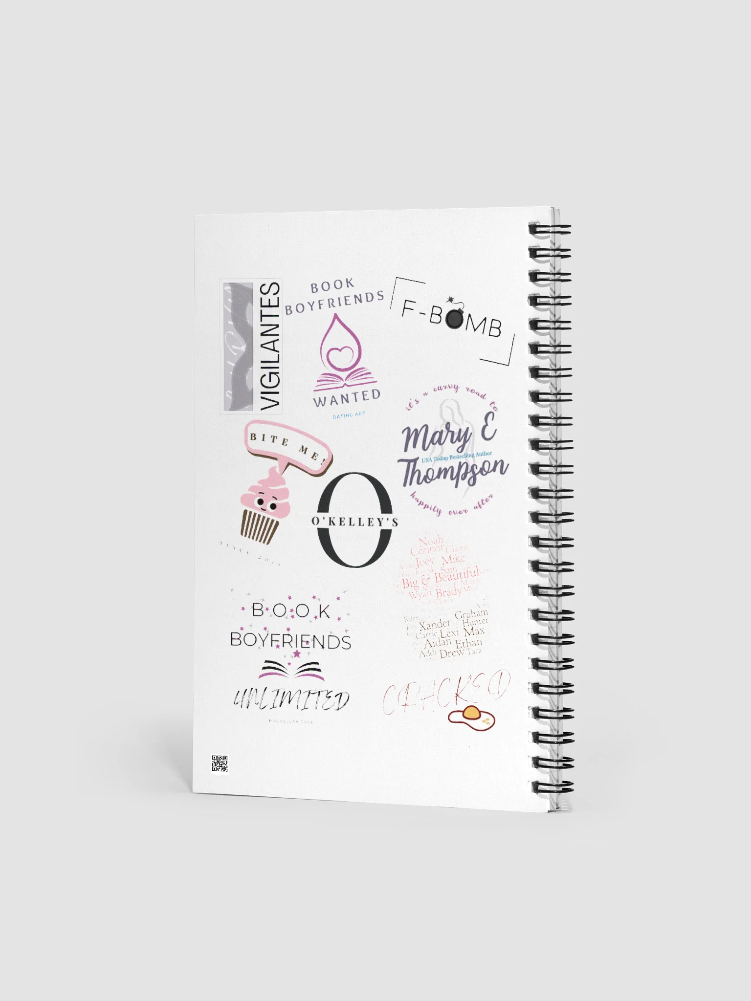 Stay Out spiral notebook product image (2)
