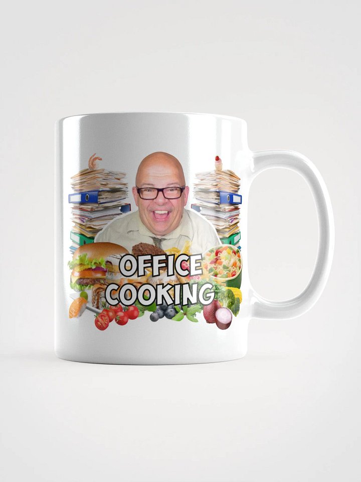 Office Cooking Coffee Mug - White product image (1)