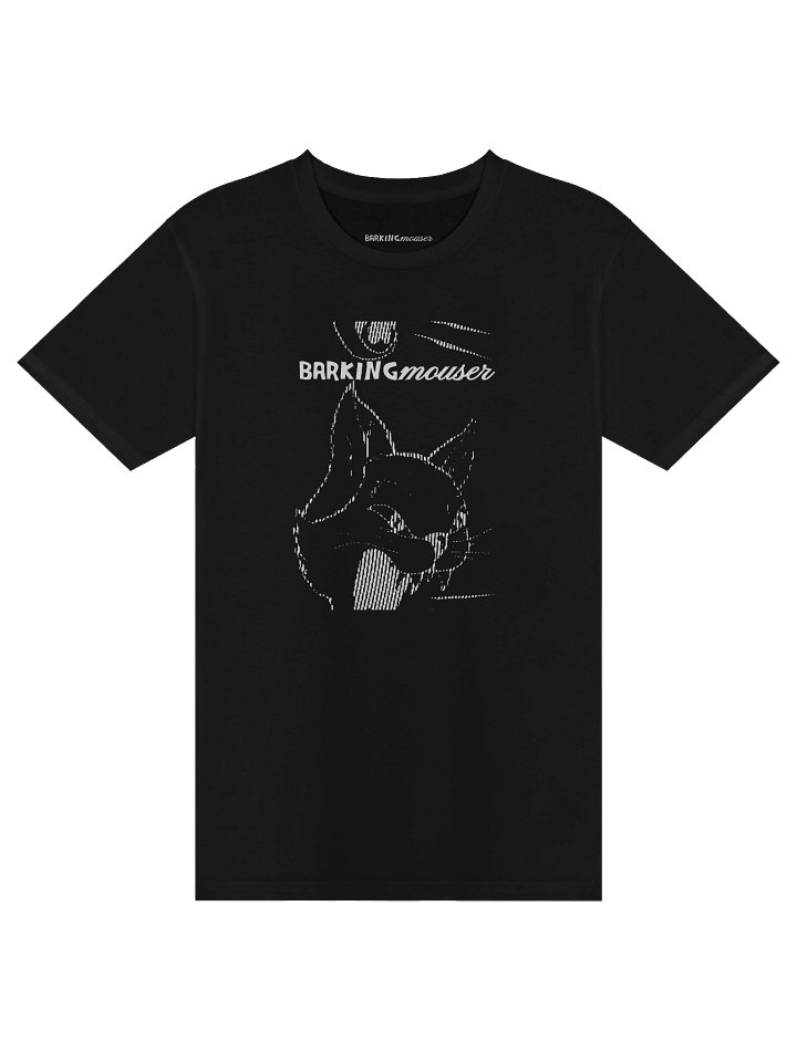 TV Static Cat Logo T-shirt product image (1)