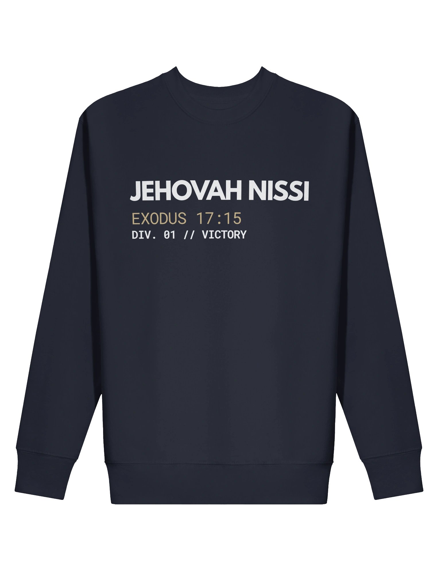 Jehovah Nissi "Victory Standard" Heavyweight Crewneck product image (7)