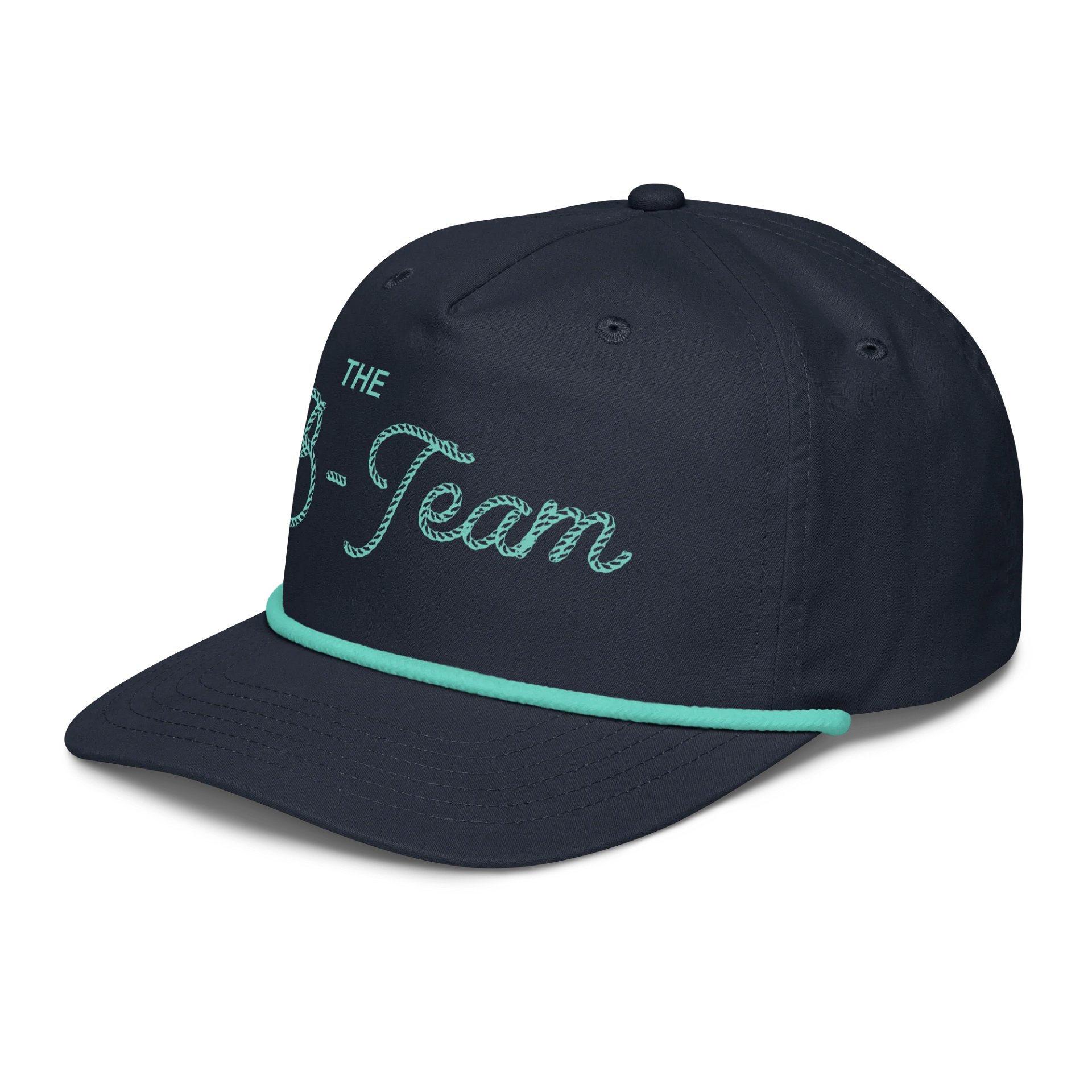 B-Team Wordmark Rope Hat Blue Font product image (3)