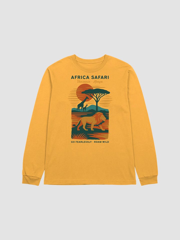 Safari Sunset – Unisex Long Sleeve Tee product image (1)