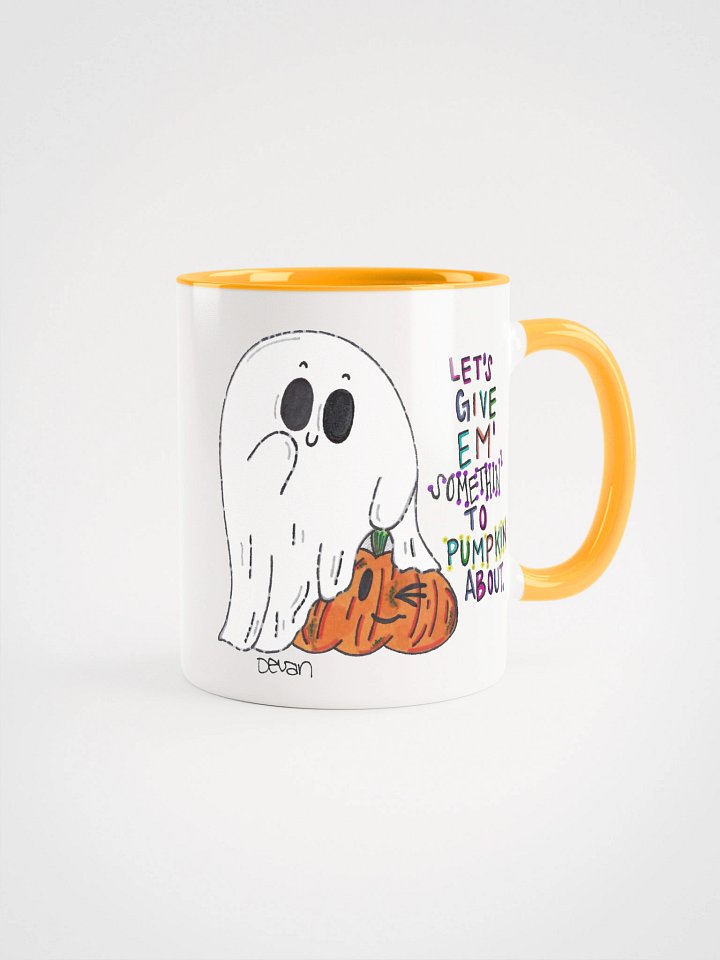 Ghost: Let's Give Em' Pumpkin Mug product image (1)