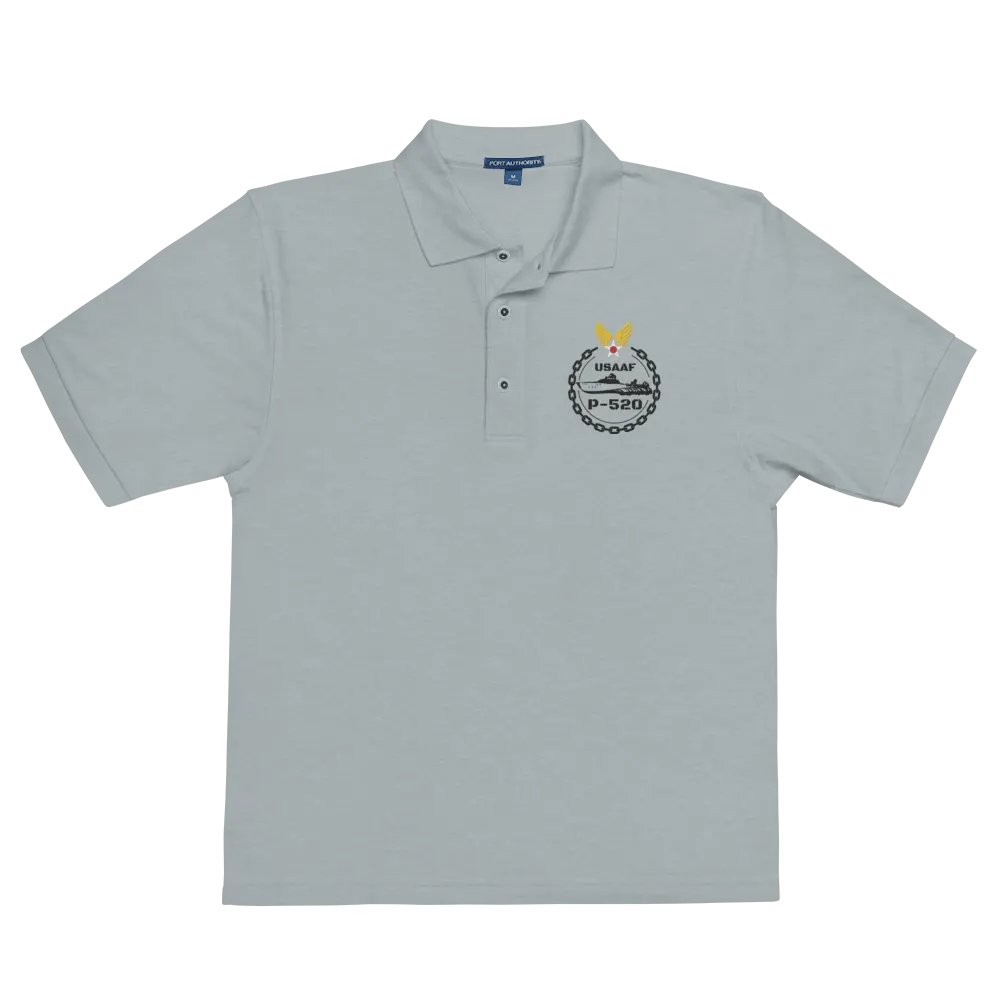 Polo Shirt with Black USAAF P-520 Embroidered Logo product image (18)