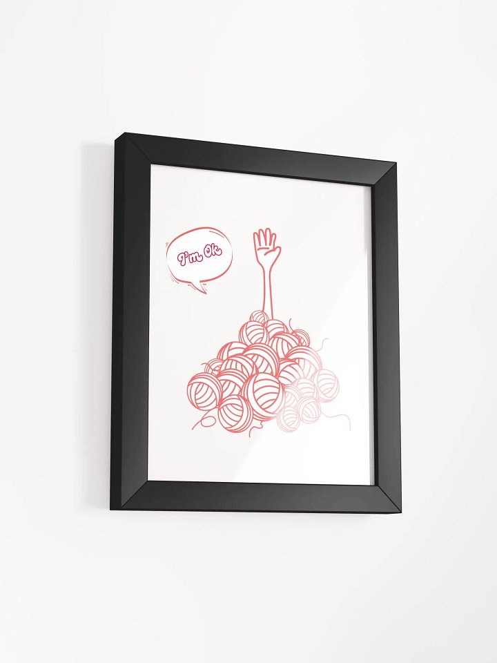 Yarn Avalanche Art Print product image (10)
