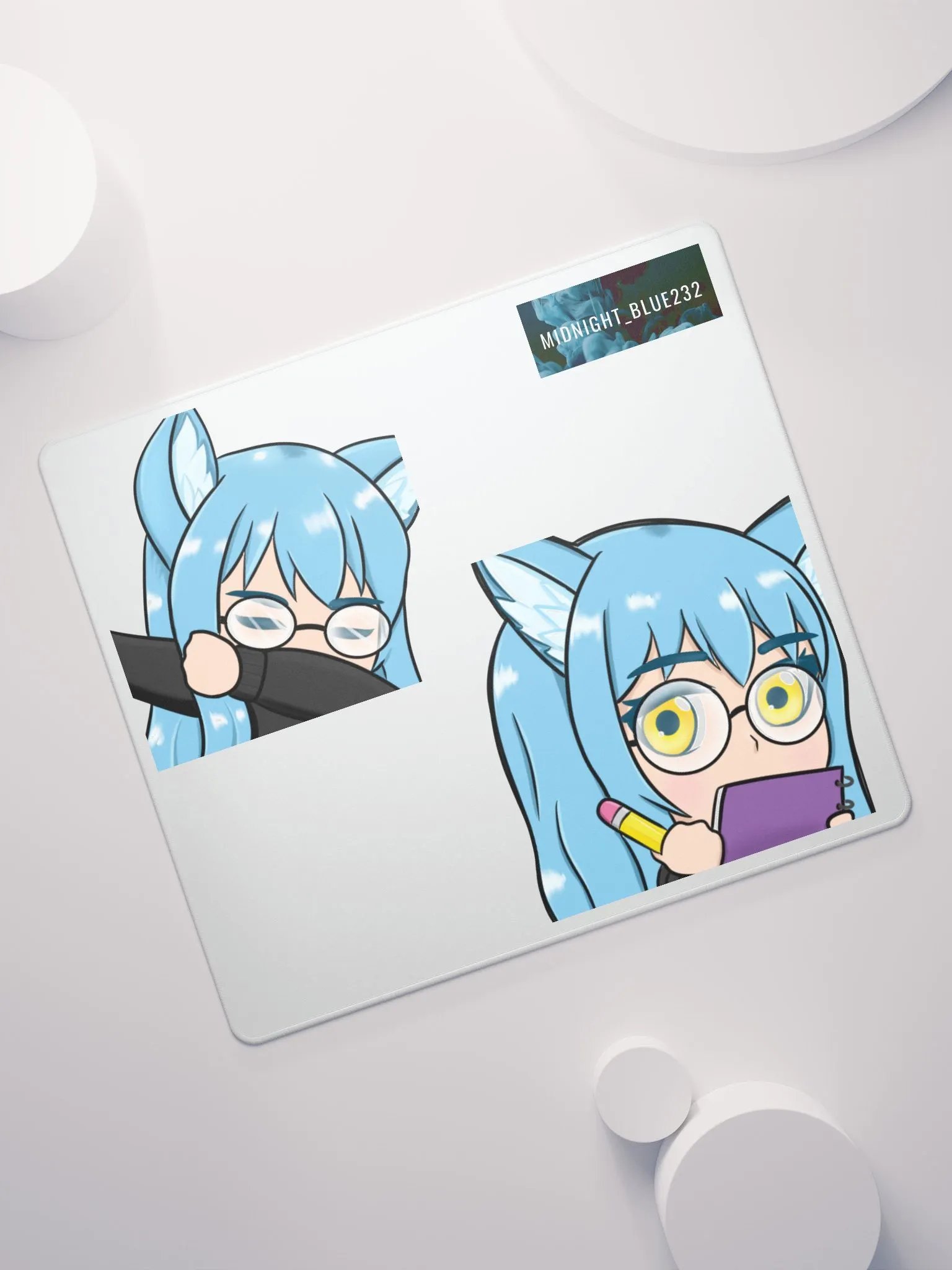 Small Blue232 Mousepad product image (11)