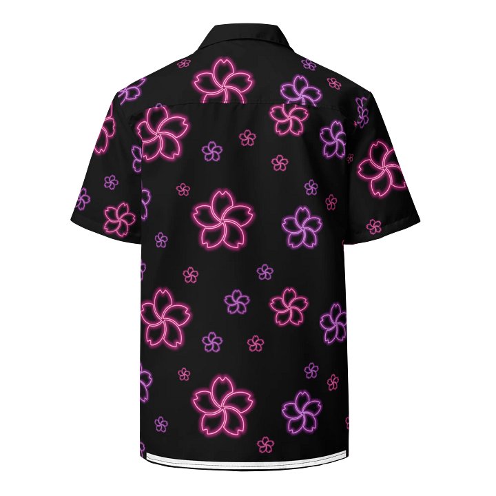 Neon Sakura Hawaiian Shirt product image (2)