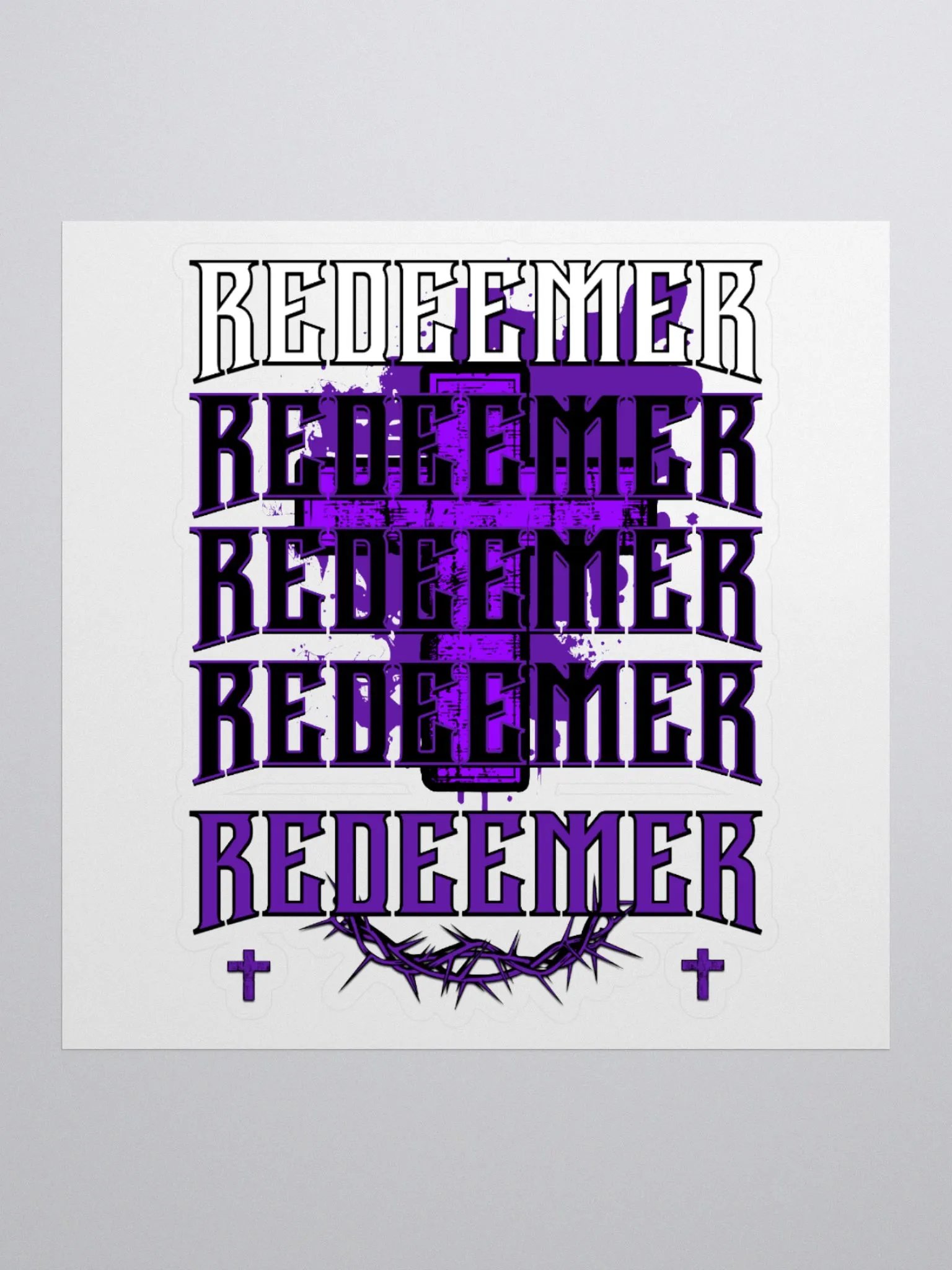 REDEEMER Logo Stickers product image (1)