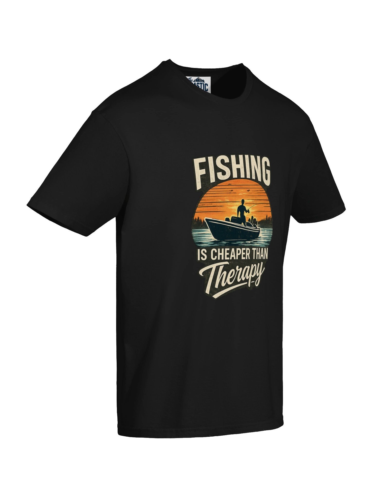 Fishing is Cheaper Than Therapy 2 T-shirt product image (6)