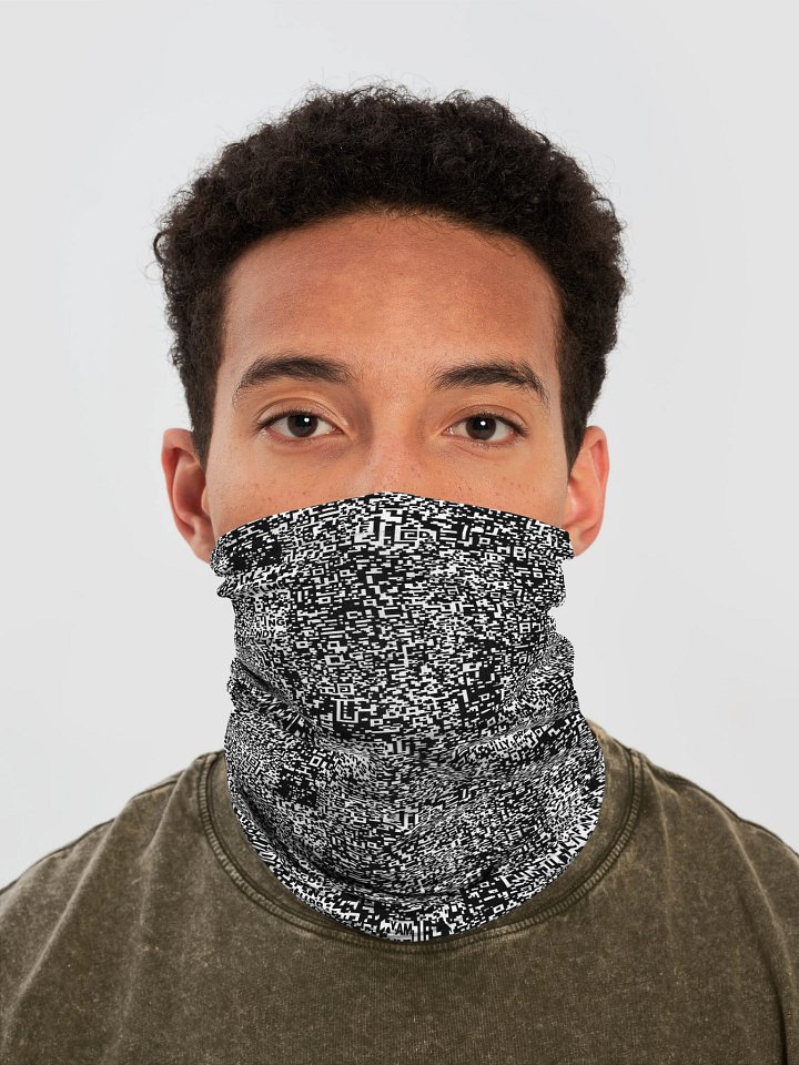 Anti Surveillance Mask QR Code AI Design product image (1)