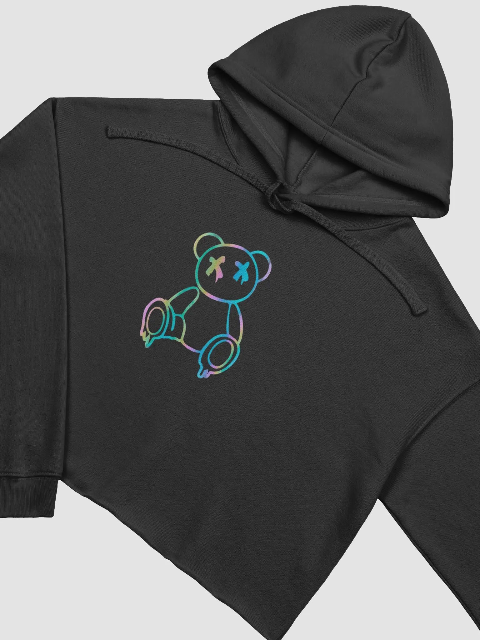 Rainbow Teddy Crop Hoodie product image (11)