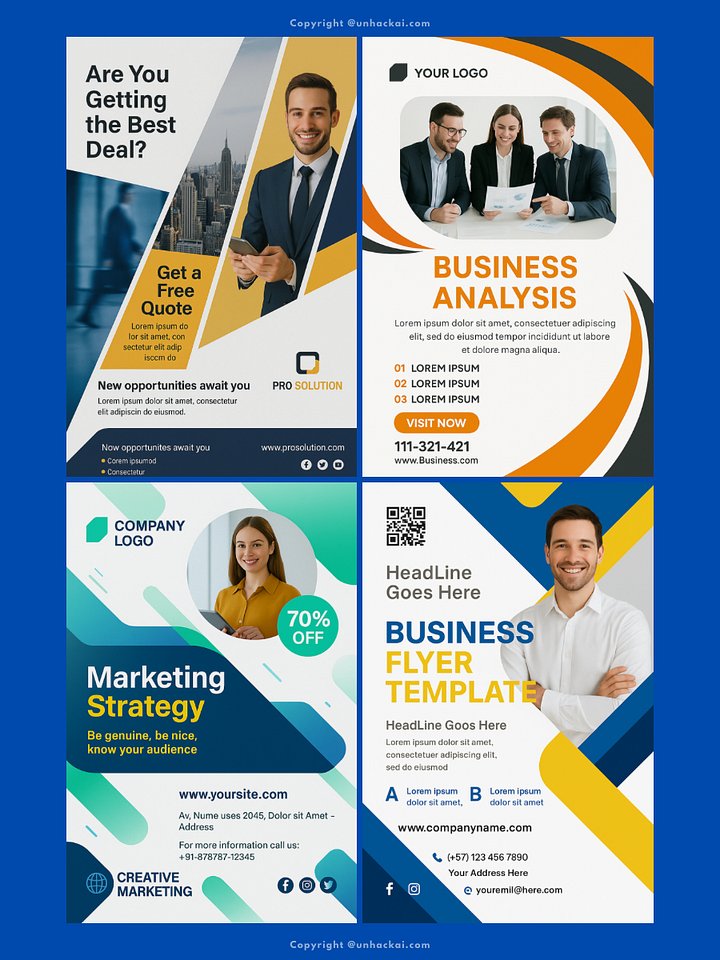ChatGPT corporate and business flyer prompts product image (2)