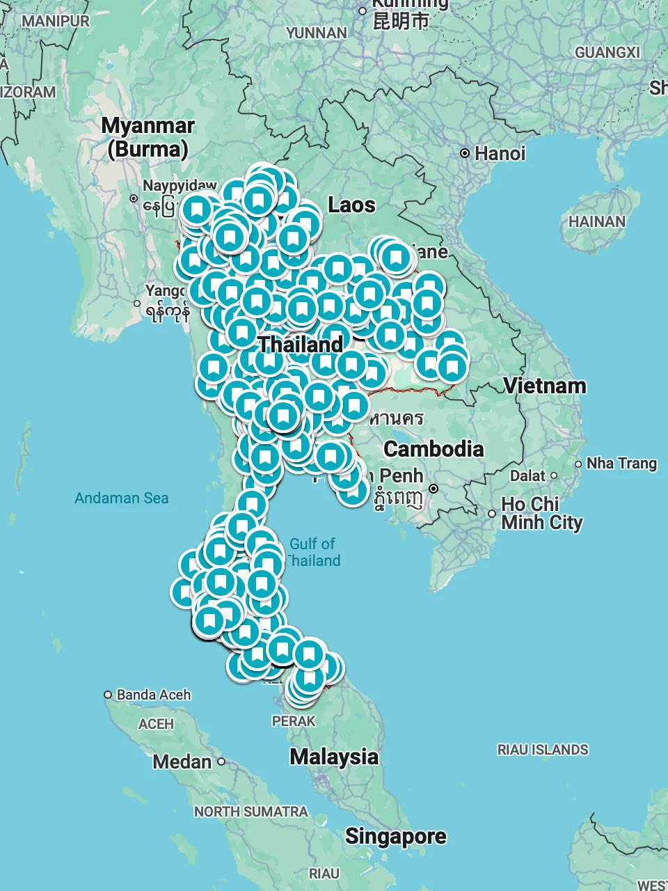 Thailand FOOD & TRAVEL MAP Combo product image (4)