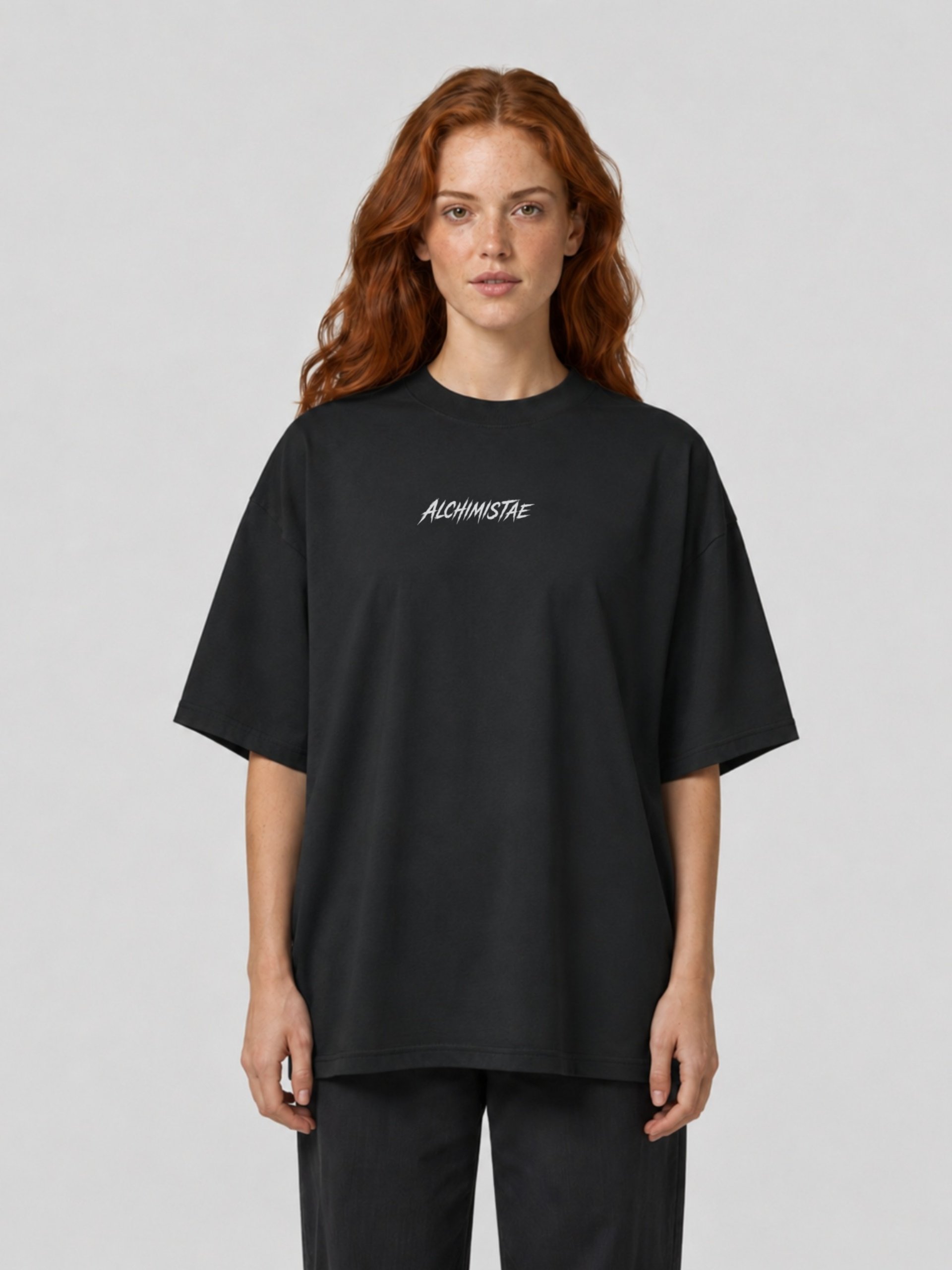 T-Shirt Unisexe Oversize Coton Bio Poids Lourd – LOVE HURTS product image (6)