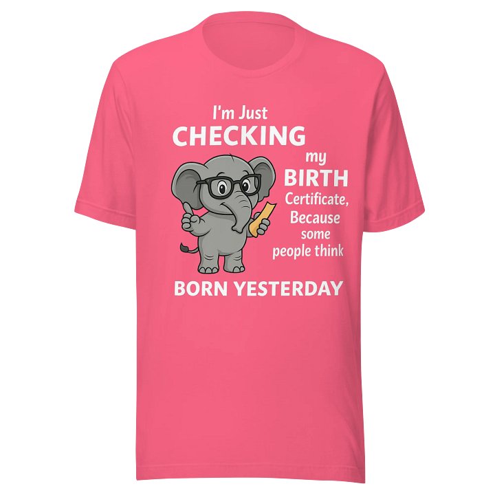 Wise Elephant Statement Tee product image (1)