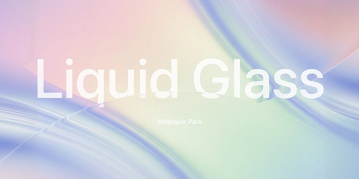 Liquid Glass Wallpaper Pack product image (1)