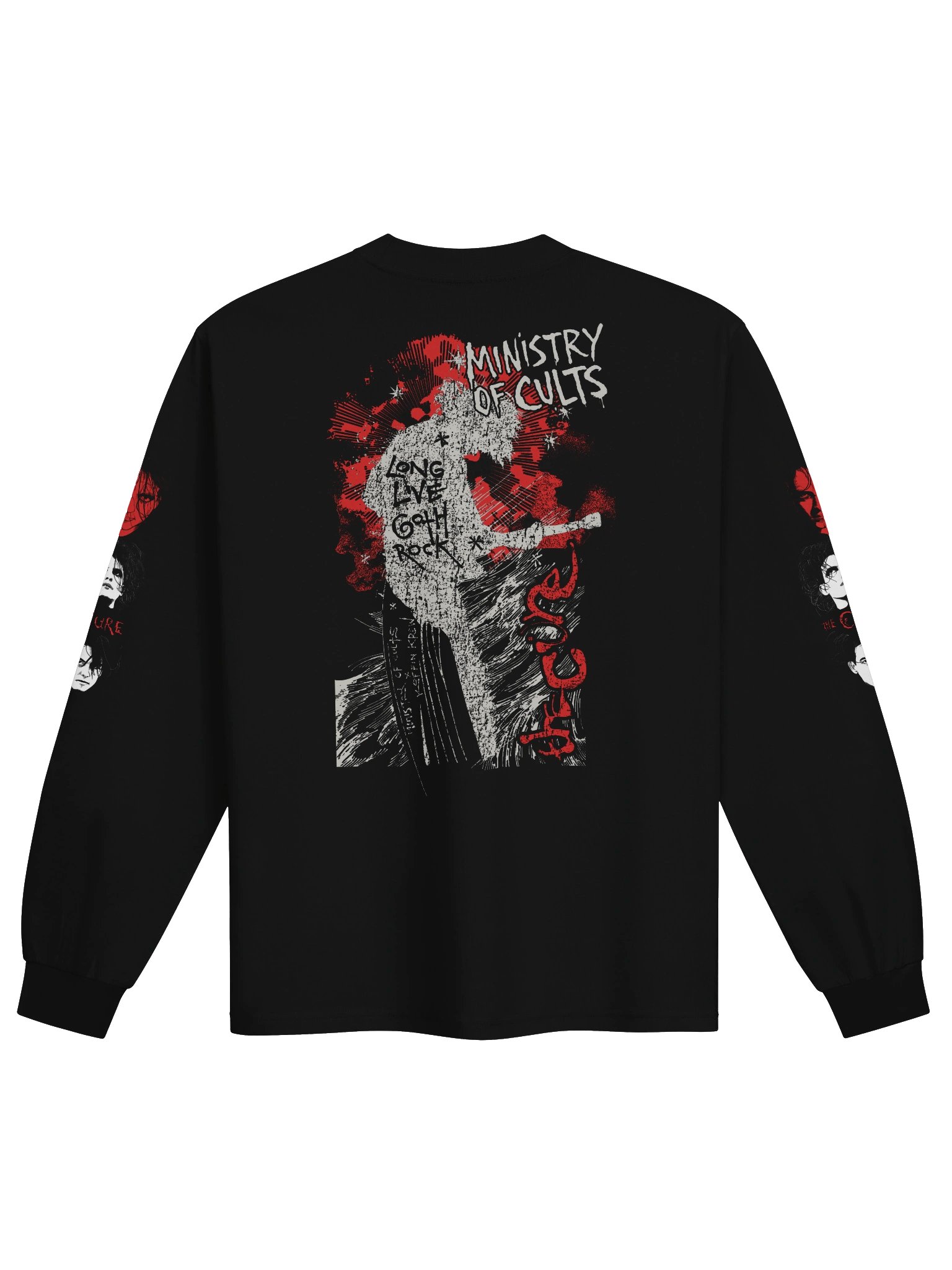 The Cure Retro Heavyweight L/S Tee product image (2)