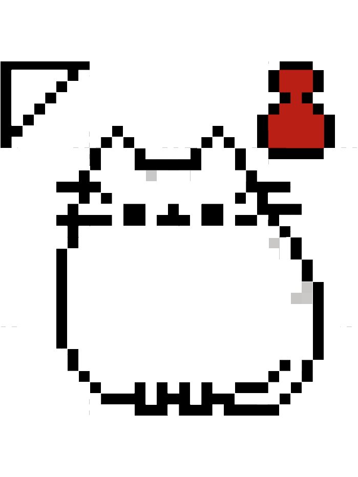 White Pusheen Cursor product image (3)
