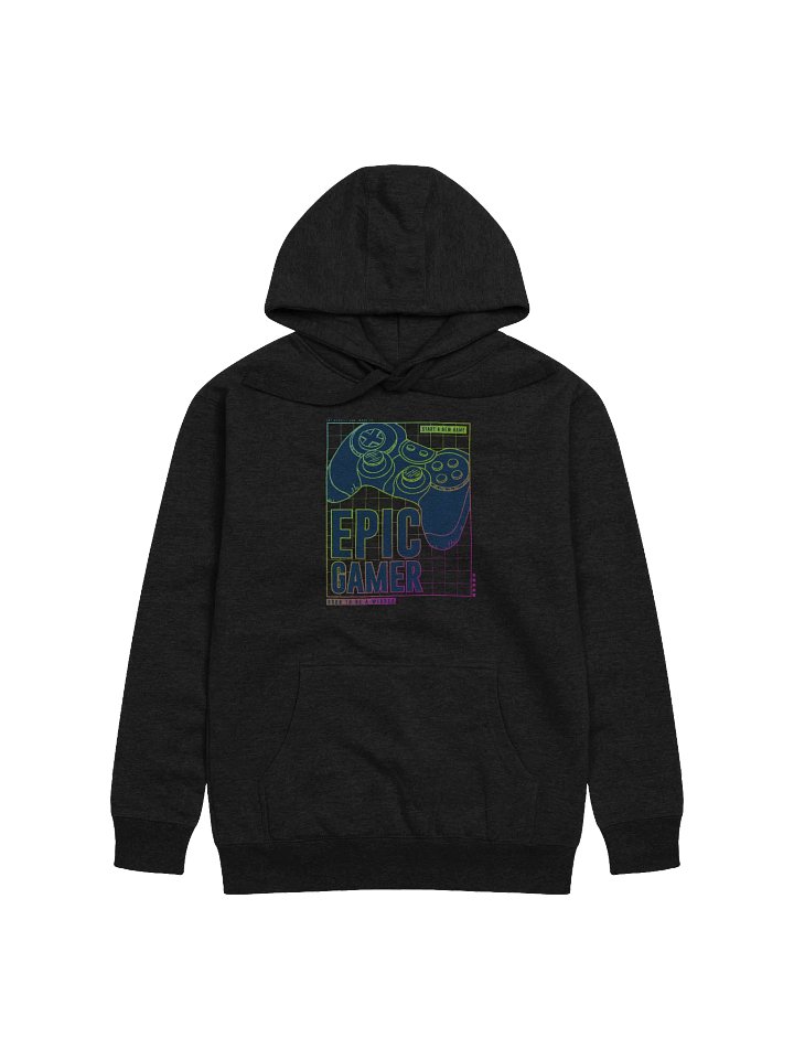 Epic Gamer Front Printed Hoodie product image (1)