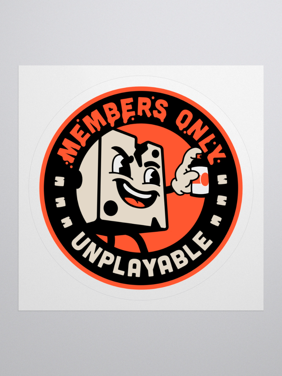 Members Pay Sticker Members Only Sticker | Unplayable