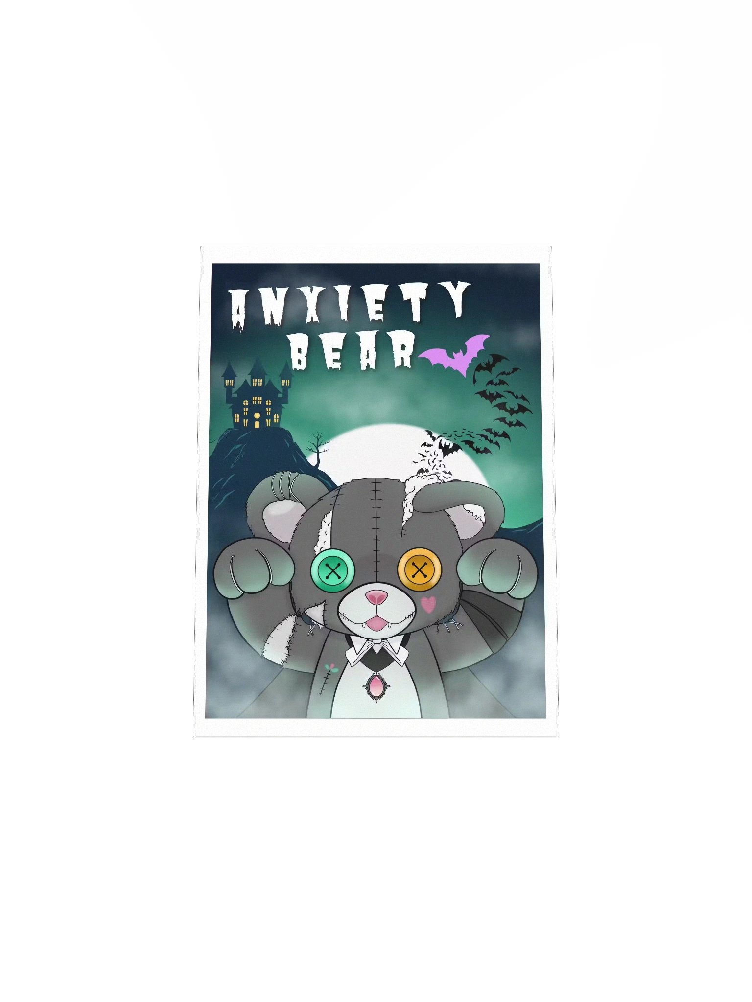 Anxiety Vampbear Poster product image (27)