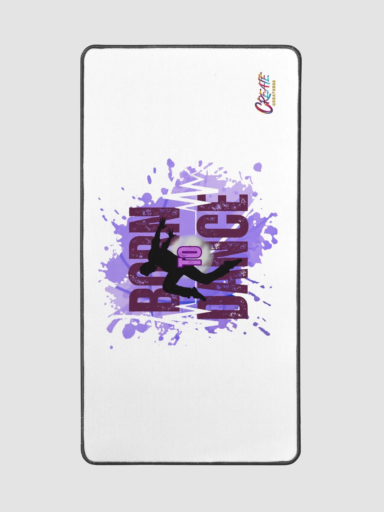 Born to Dance His Silhouette Desk Mat product image (2)