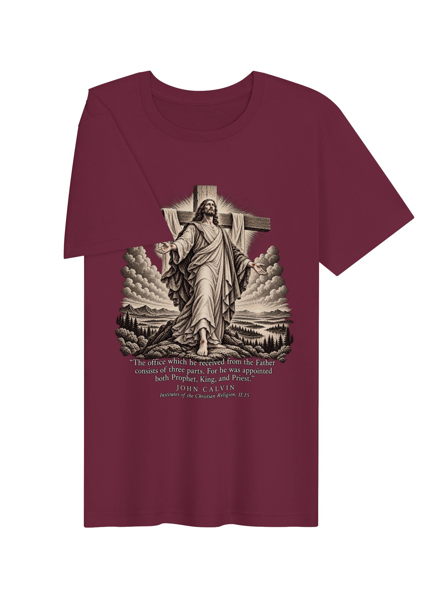 Prophet, Priest, King T-shirt product image (73)