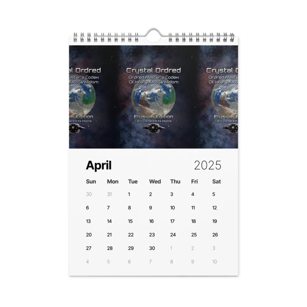 Crystal Ordred Calendar product image (1)
