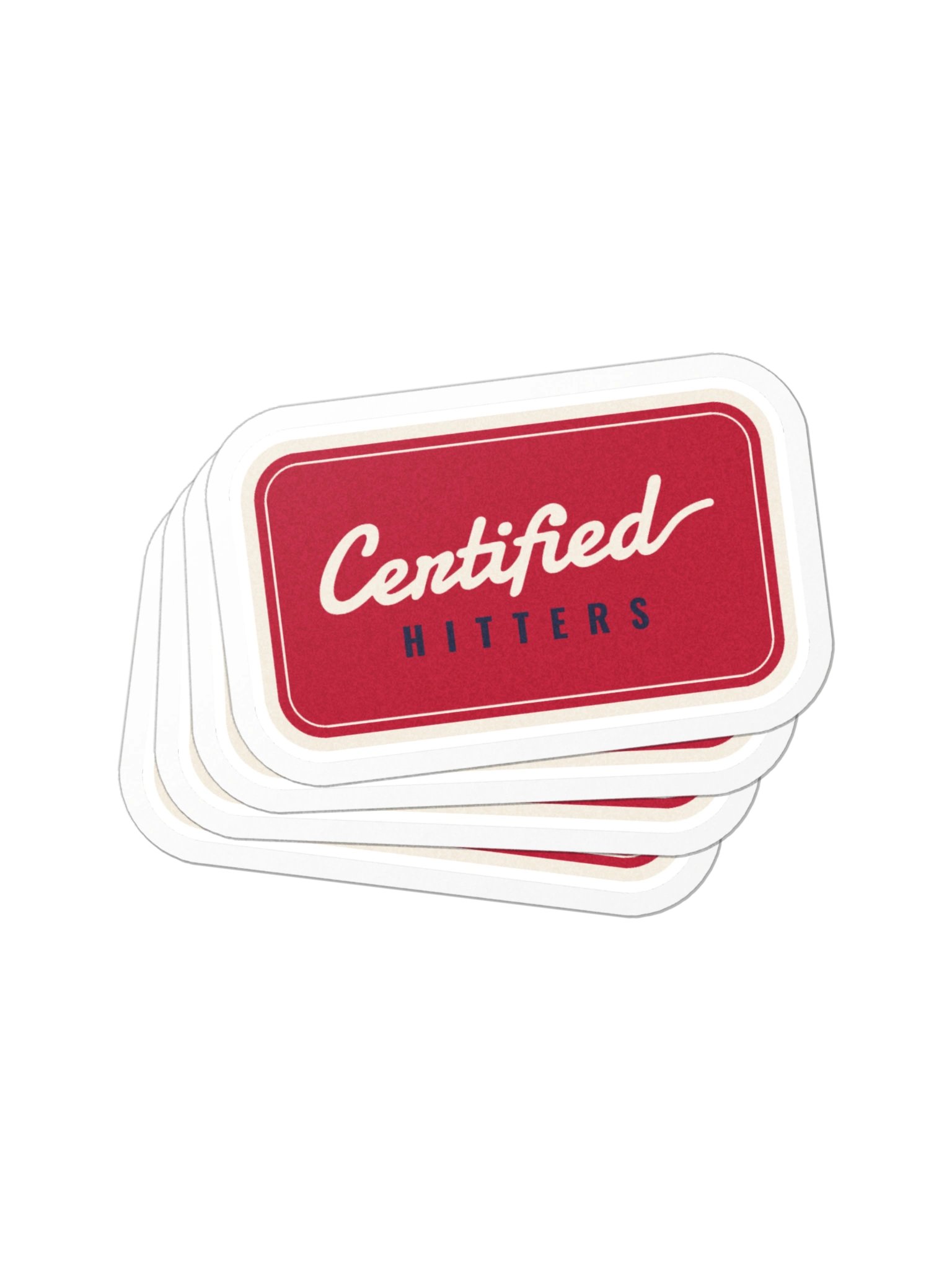 Certified Hitters Patch - Red product image (2)