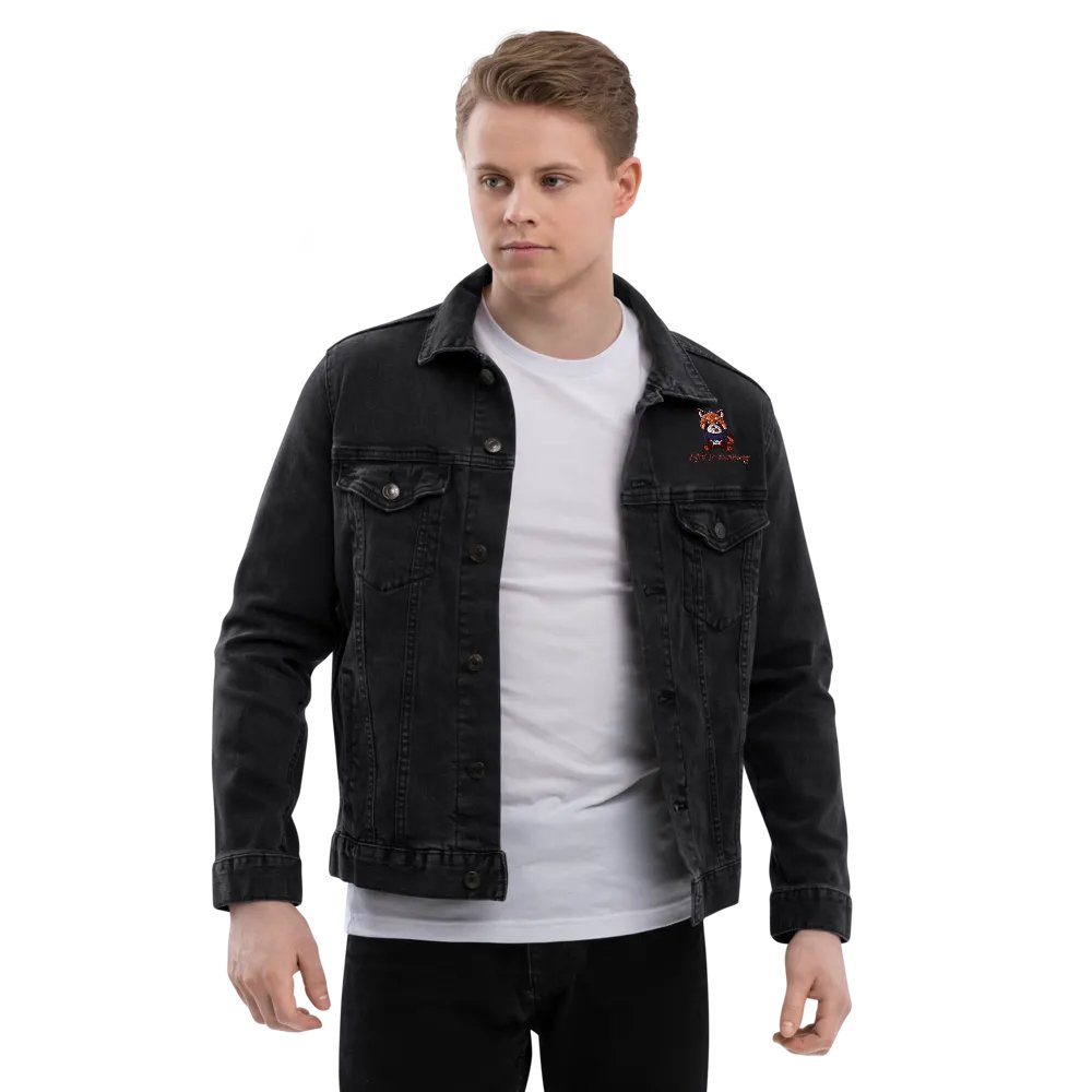 Jiffy Red Panda Denim Jacket product image (2)