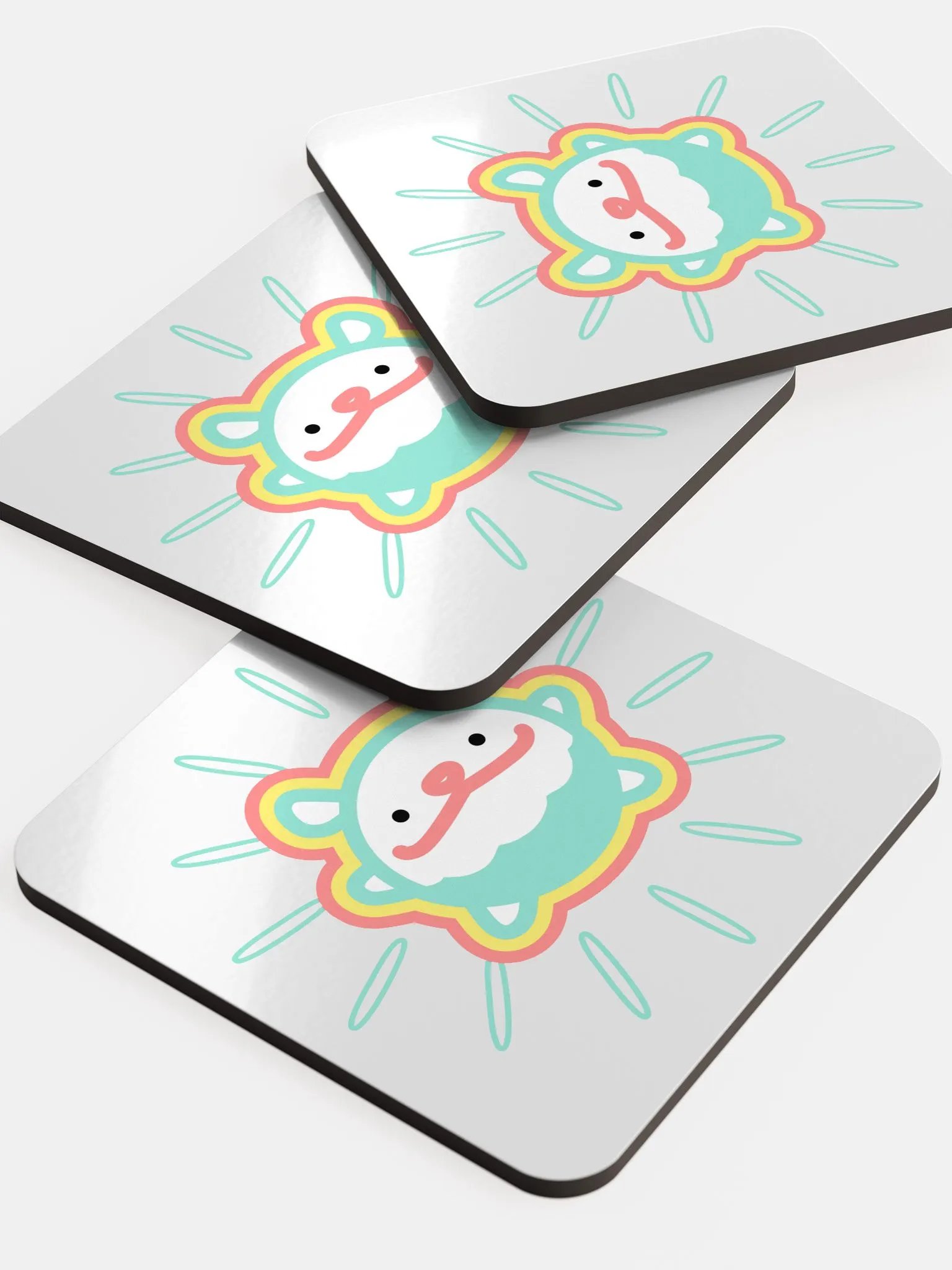 Silly vibes Coaster (Single) product image (6)